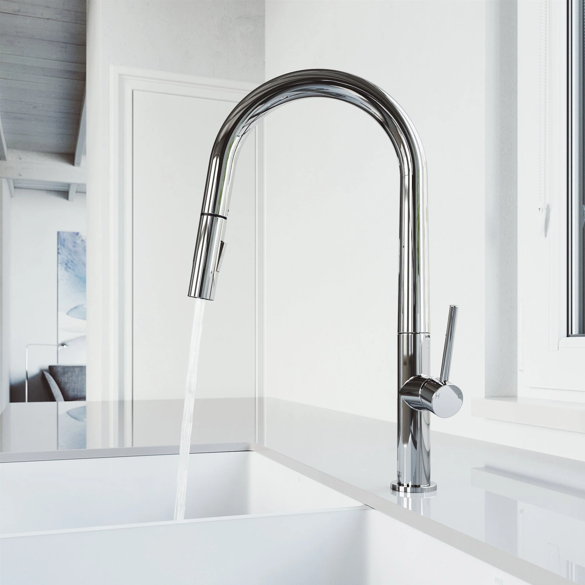 Greenwich Pull-Down Spray Kitchen Faucet - Image 3