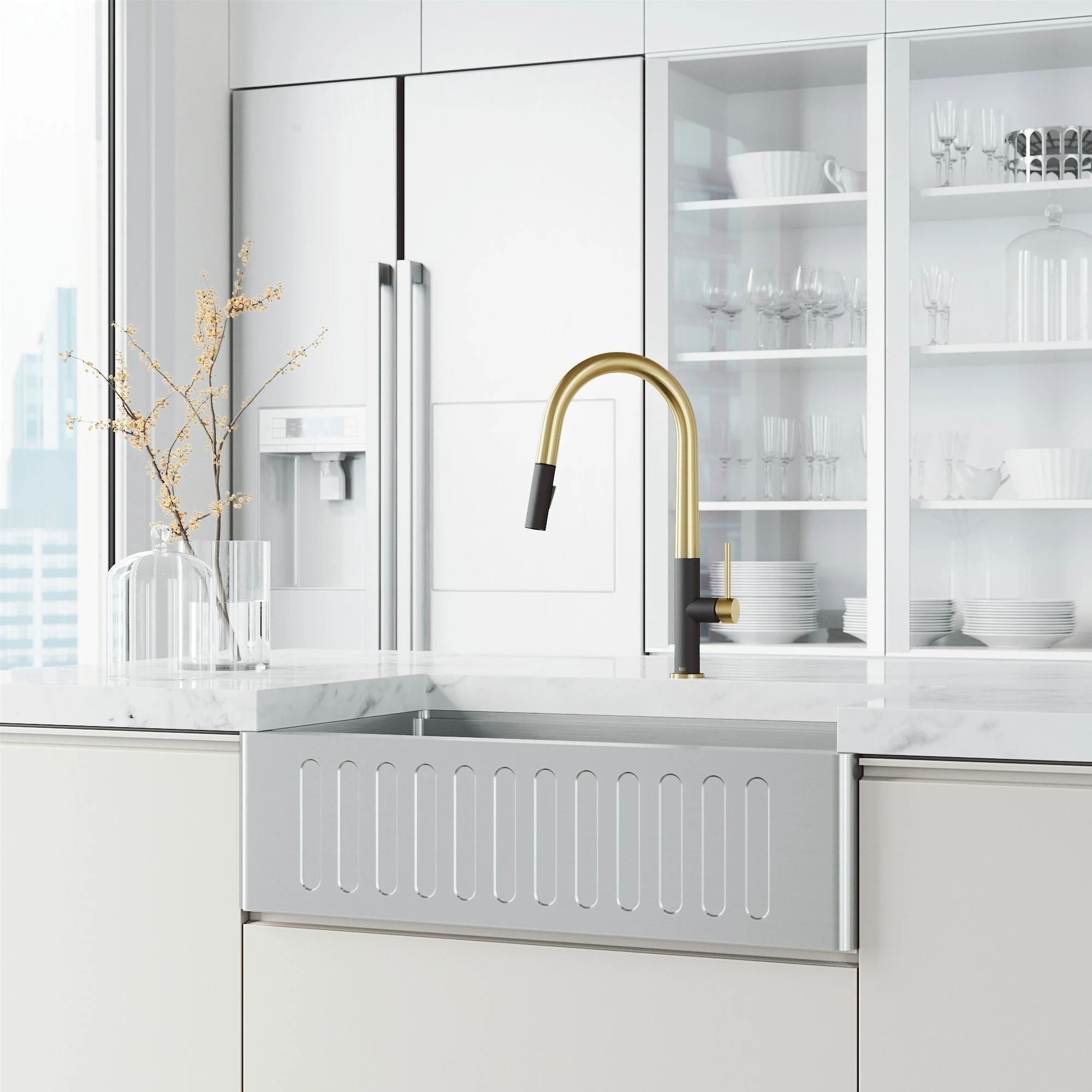 Greenwich Pull-Down Spray Kitchen Faucet - Image 36