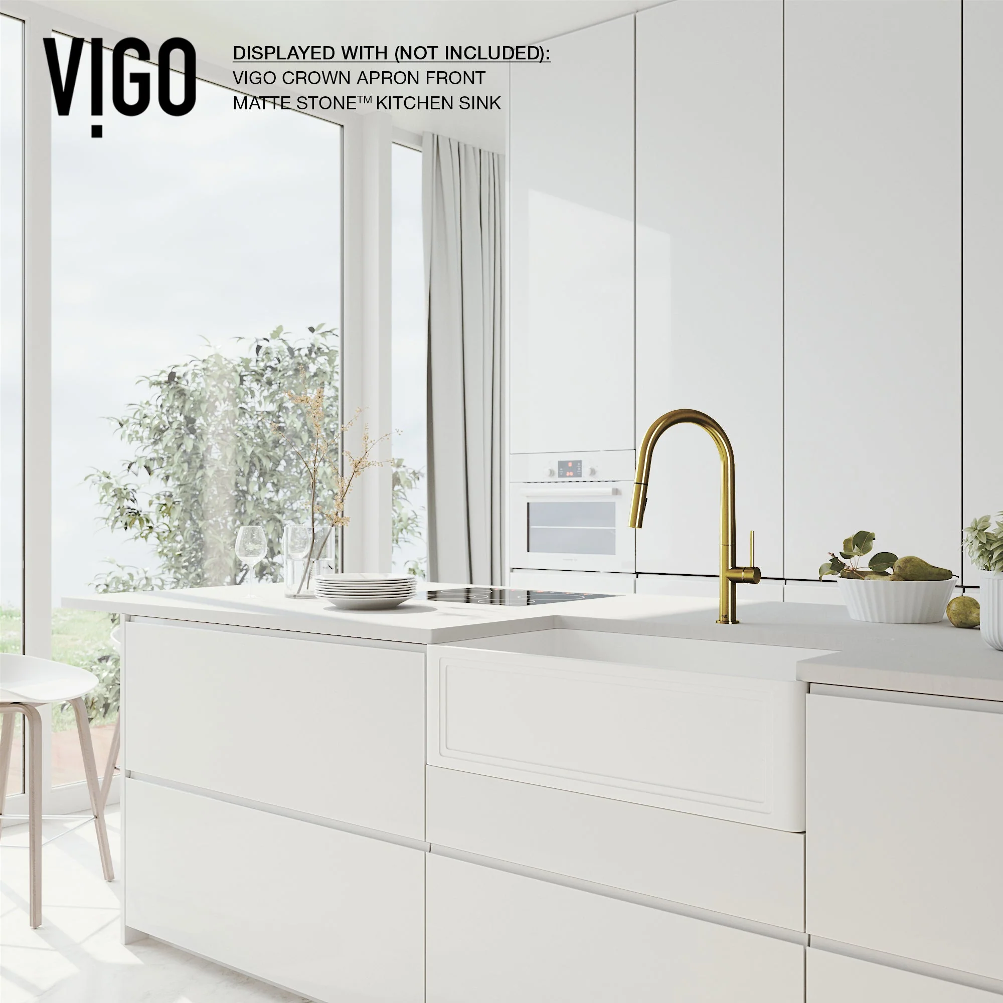 Greenwich Pull-Down Spray Kitchen Faucet - Image 47