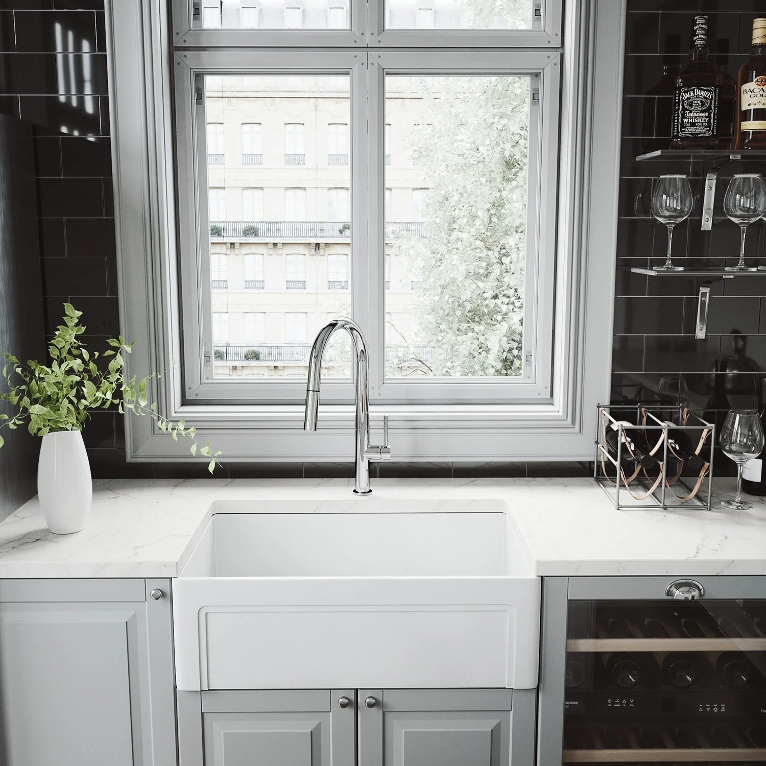 Greenwich Pull-Down Spray Kitchen Faucet - Image 6