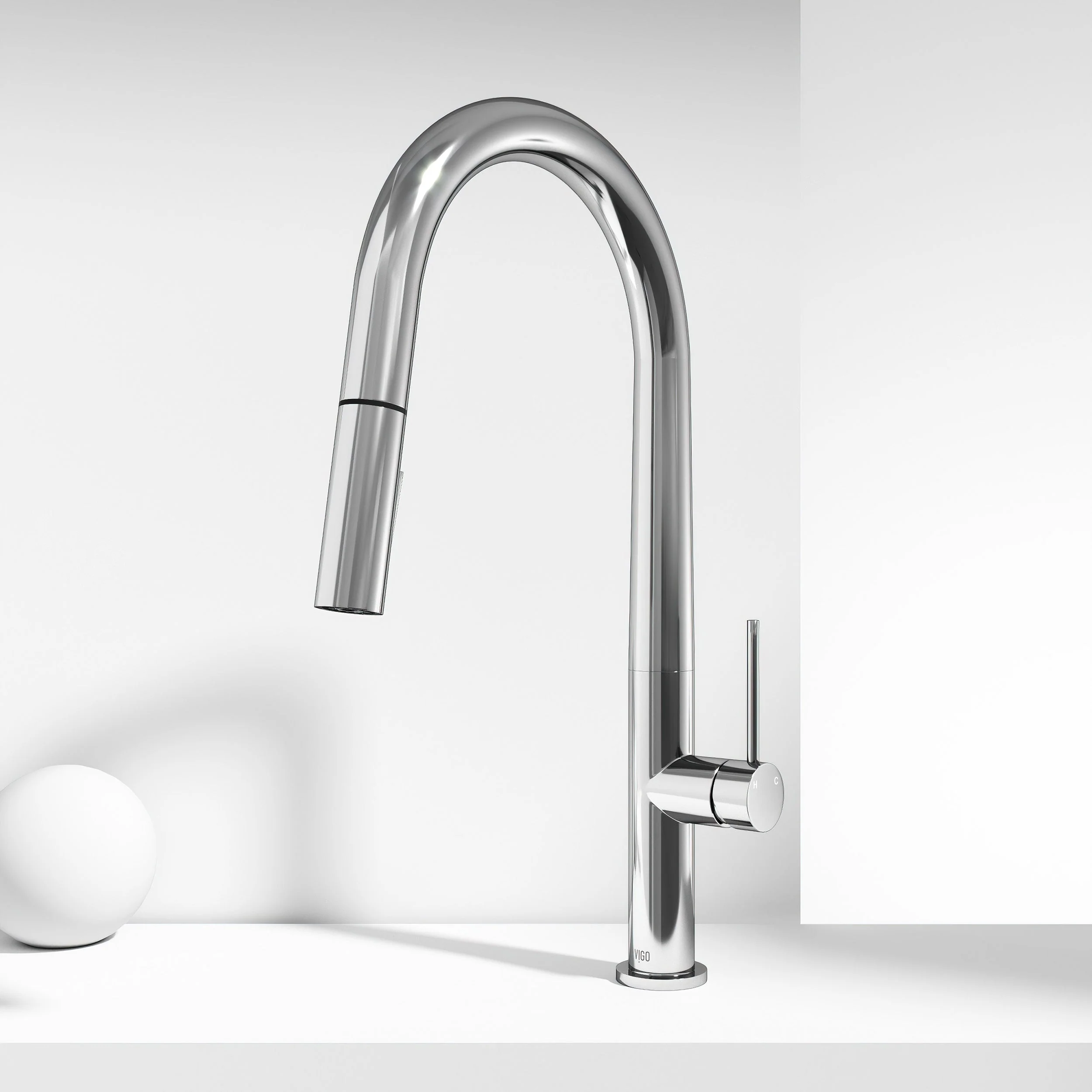Greenwich Pull-Down Spray Kitchen Faucet - Image 60