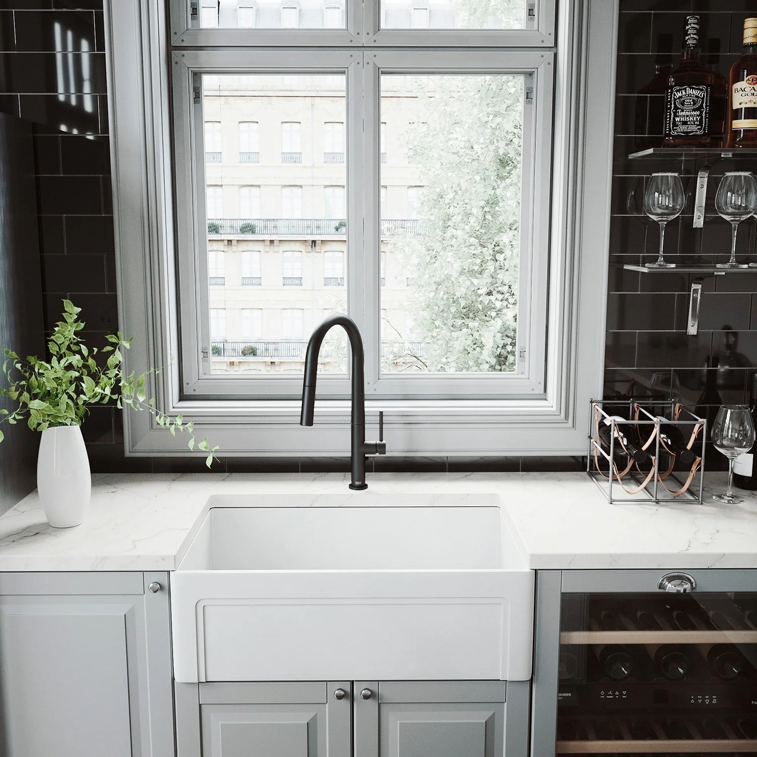 Greenwich Pull-Down Spray Kitchen Faucet - Image 66