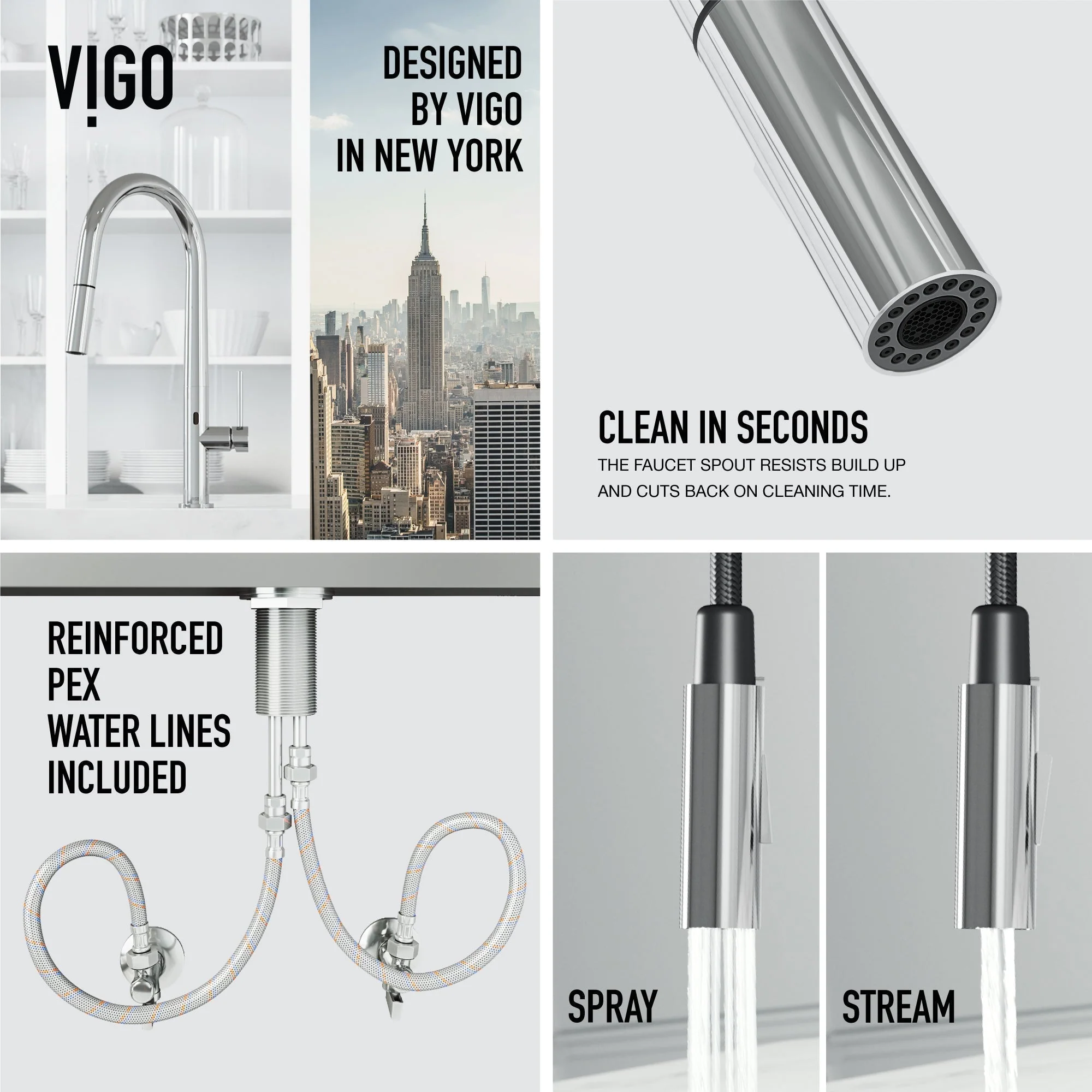 Greenwich Touchless Pull-Down Kitchen Faucet - Image 10