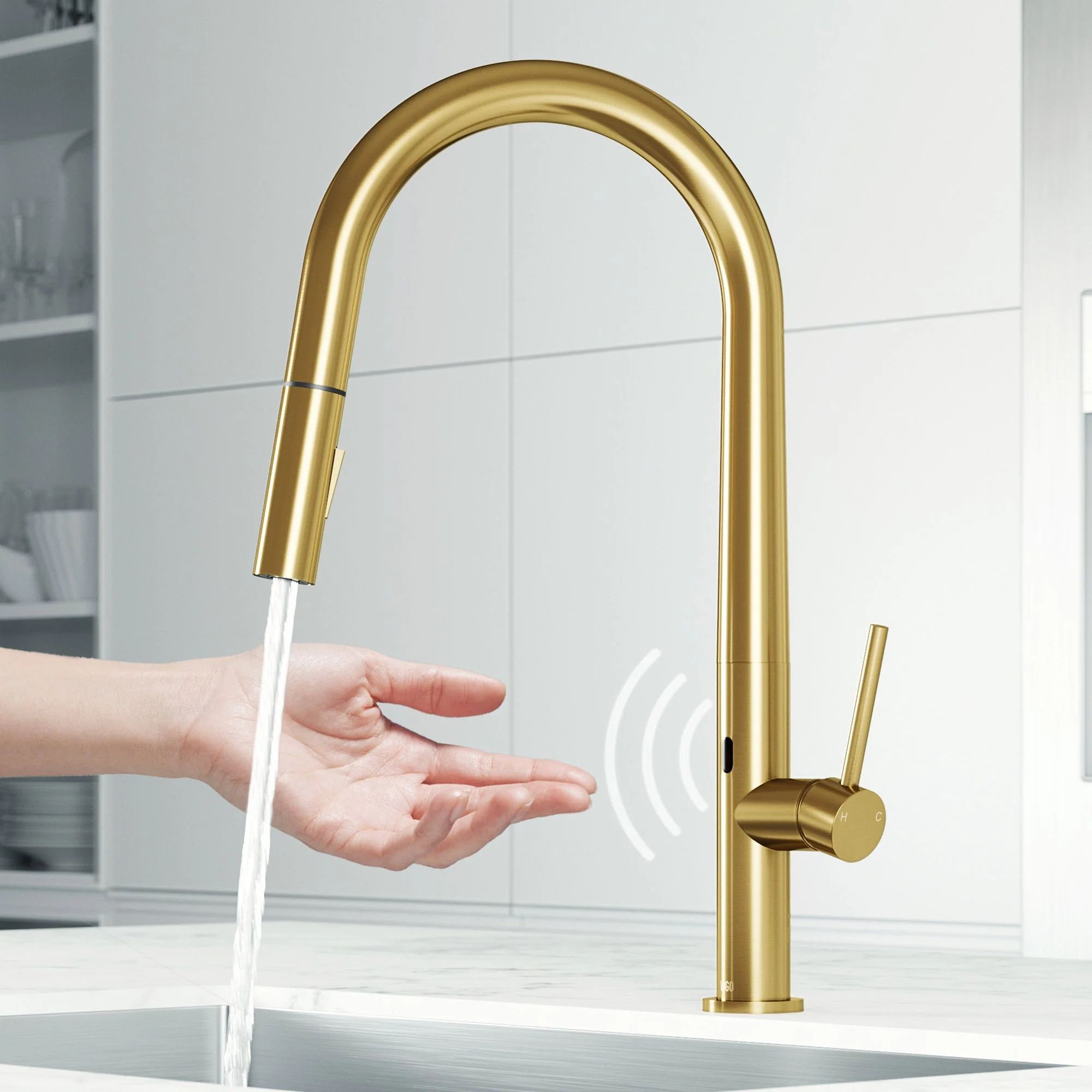 Greenwich Touchless Pull-Down Kitchen Faucet - Image 31