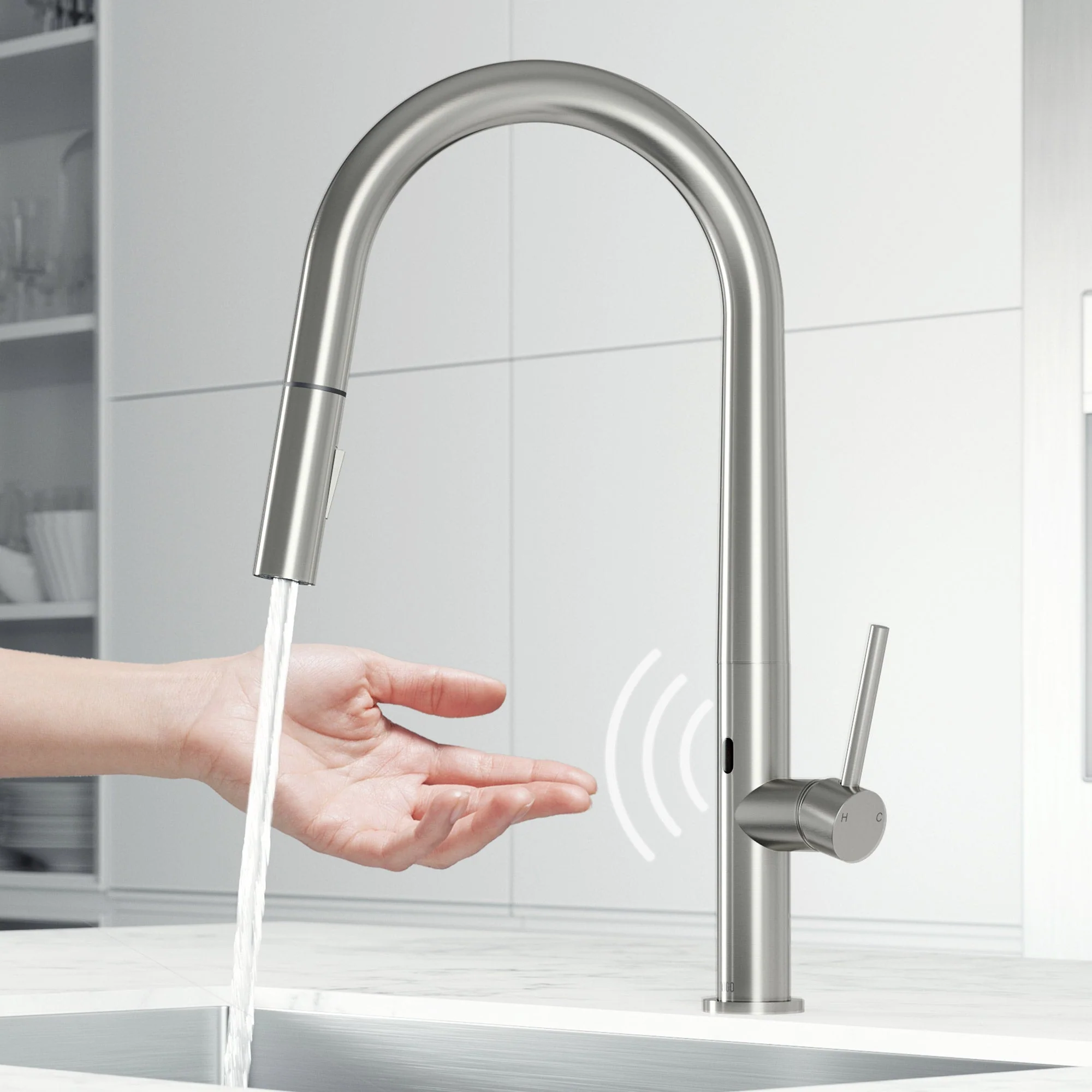 Greenwich Touchless Pull-Down Kitchen Faucet - Image 46