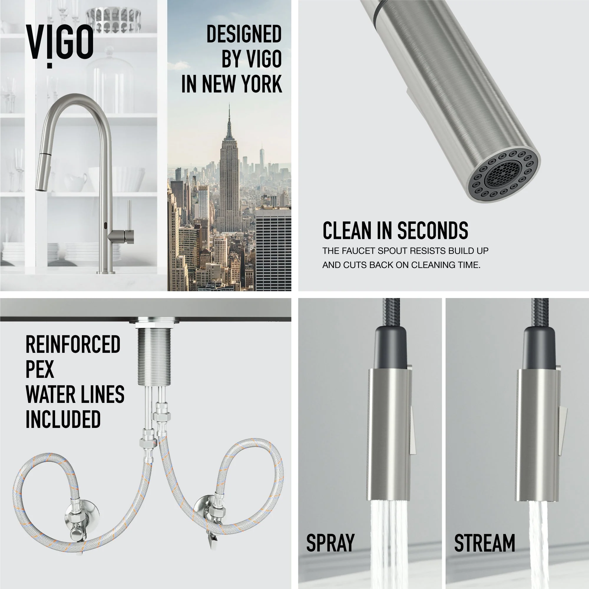 Greenwich Touchless Pull-Down Kitchen Faucet - Image 55