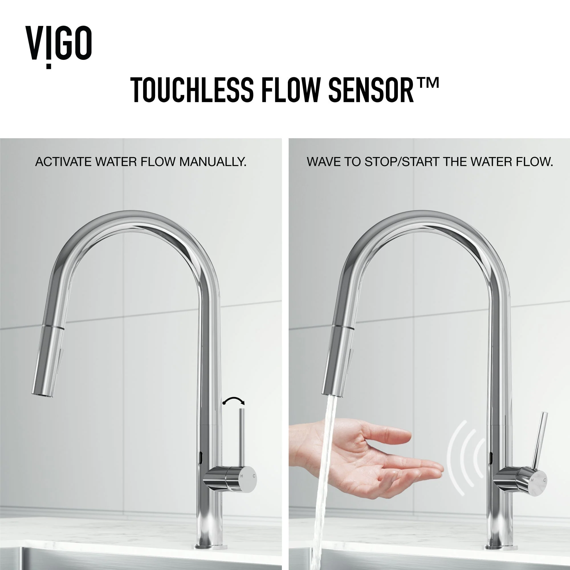 Greenwich Touchless Pull-Down Kitchen Faucet - Image 7