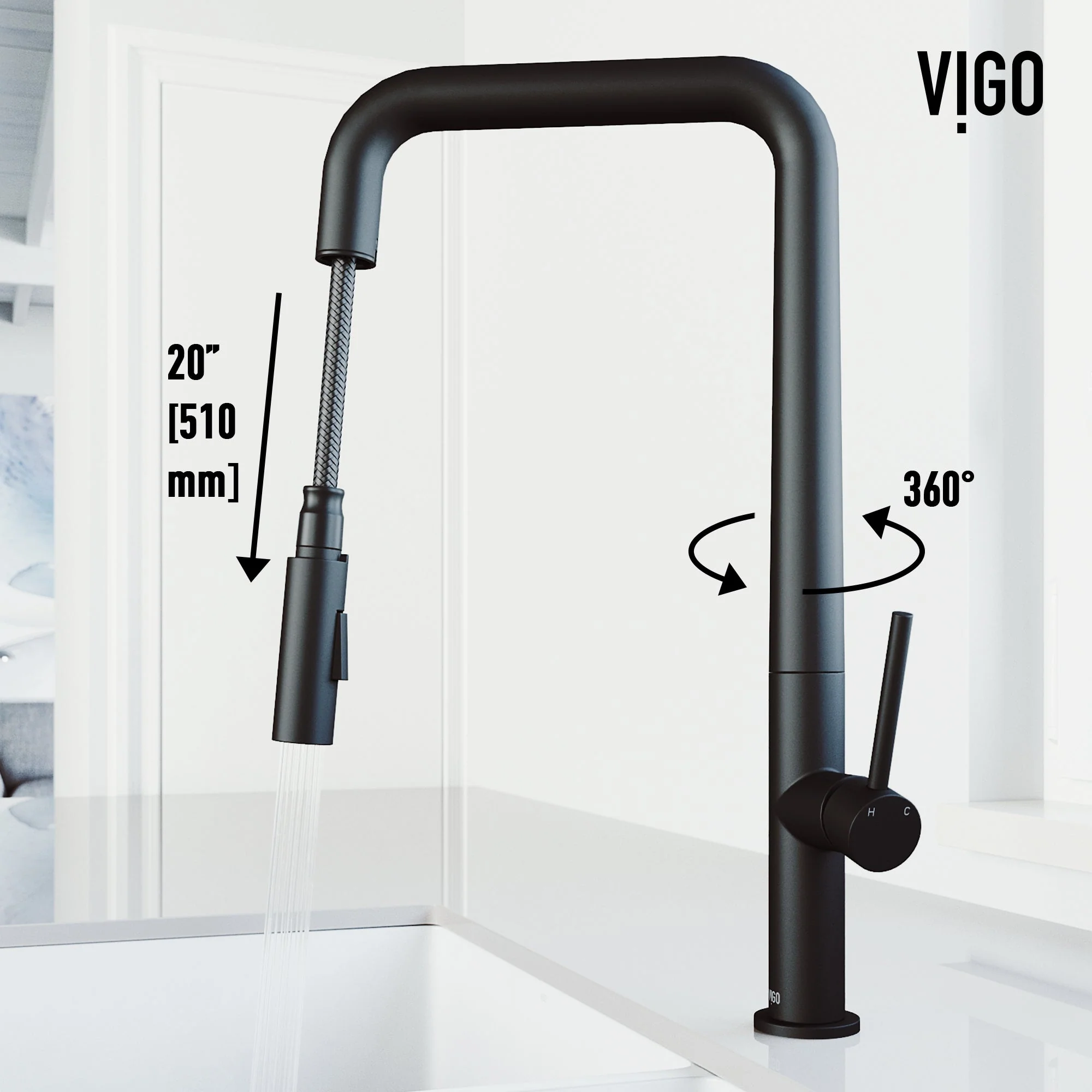 Parsons Pull-Down Kitchen Faucet - Image 12