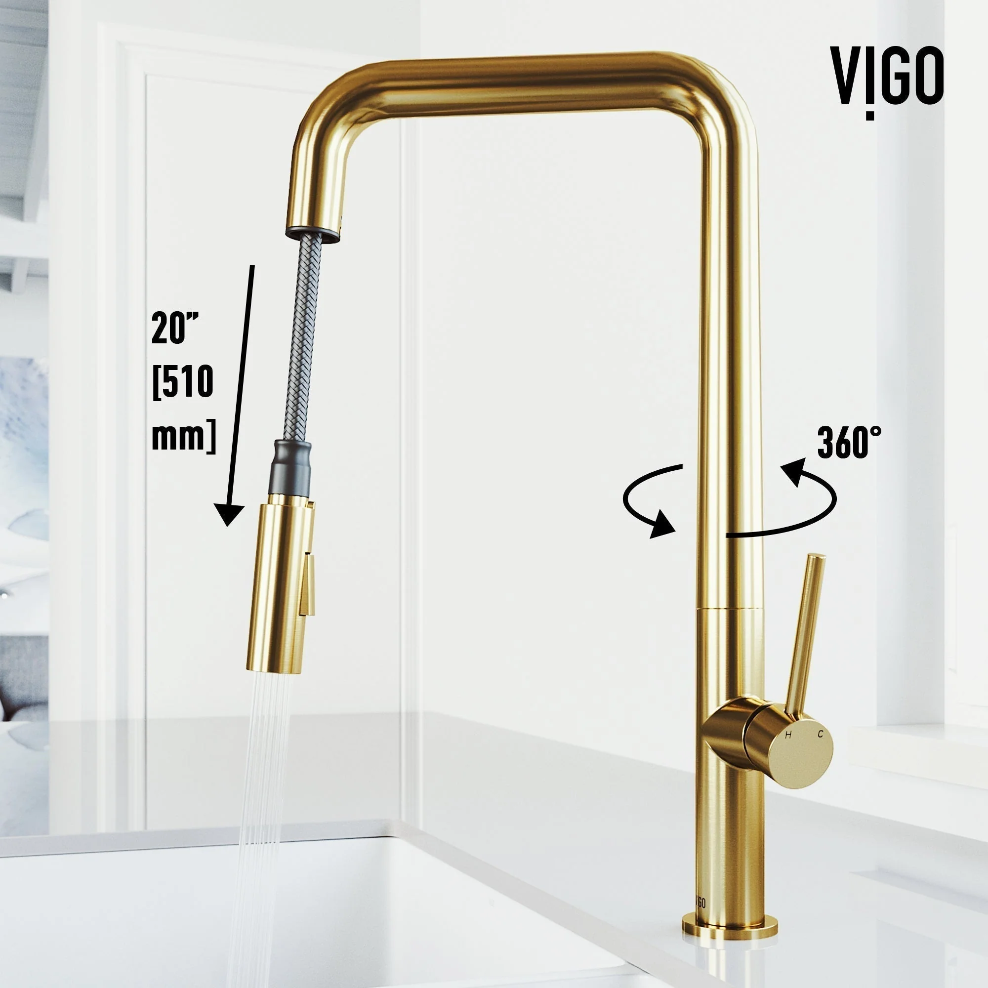 Parsons Pull-Down Kitchen Faucet - Image 25