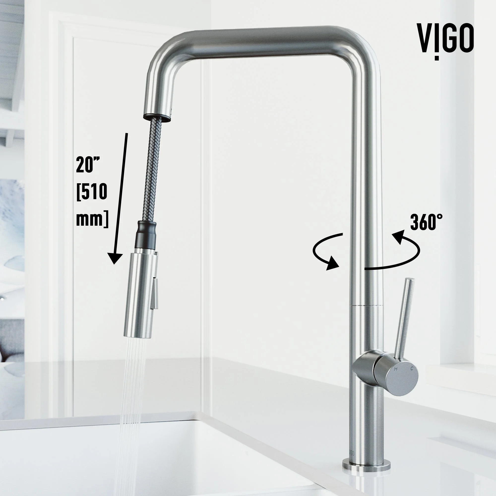 Parsons Pull-Down Kitchen Faucet - Image 38
