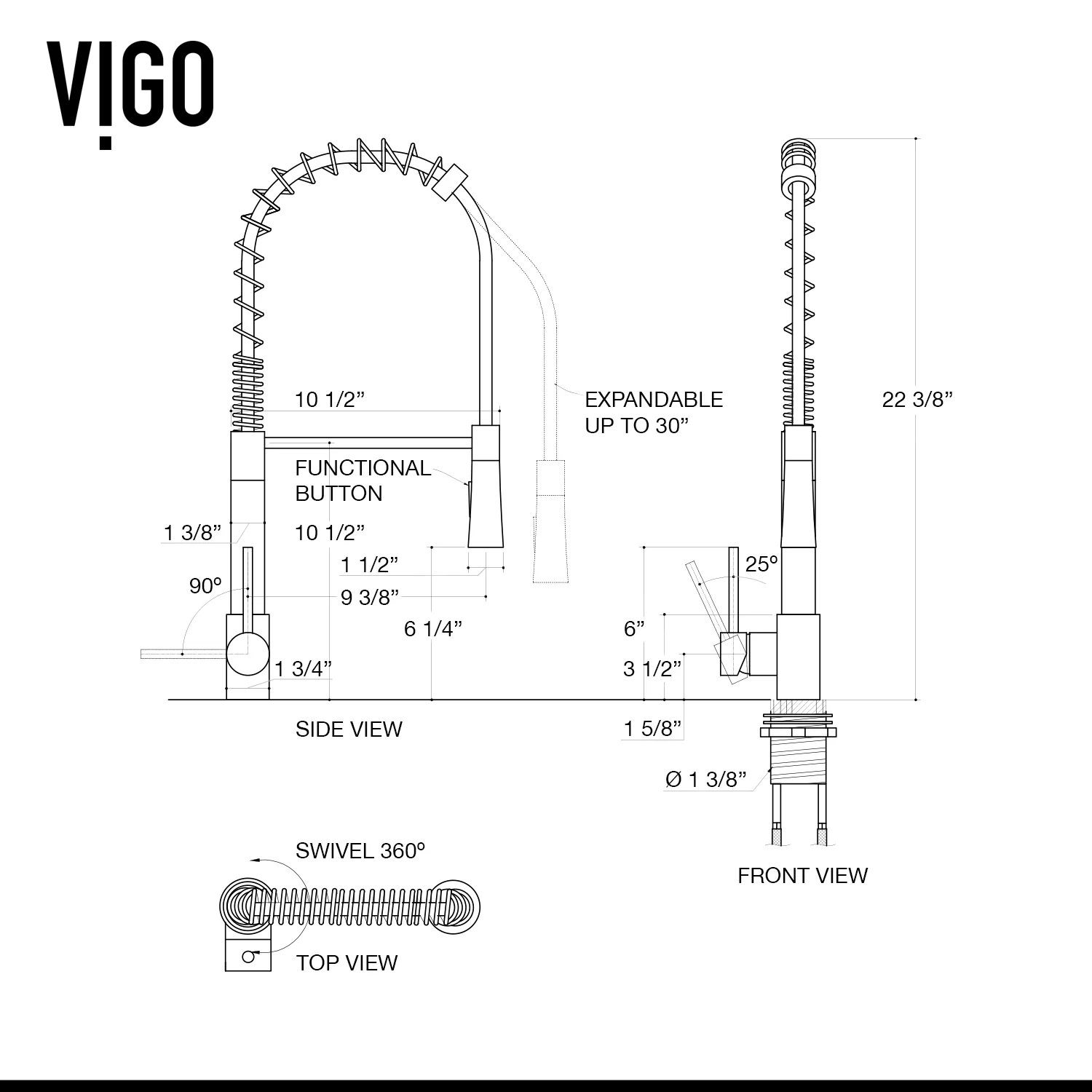Laurelton Pull-Down Kitchen Faucet - Image 24