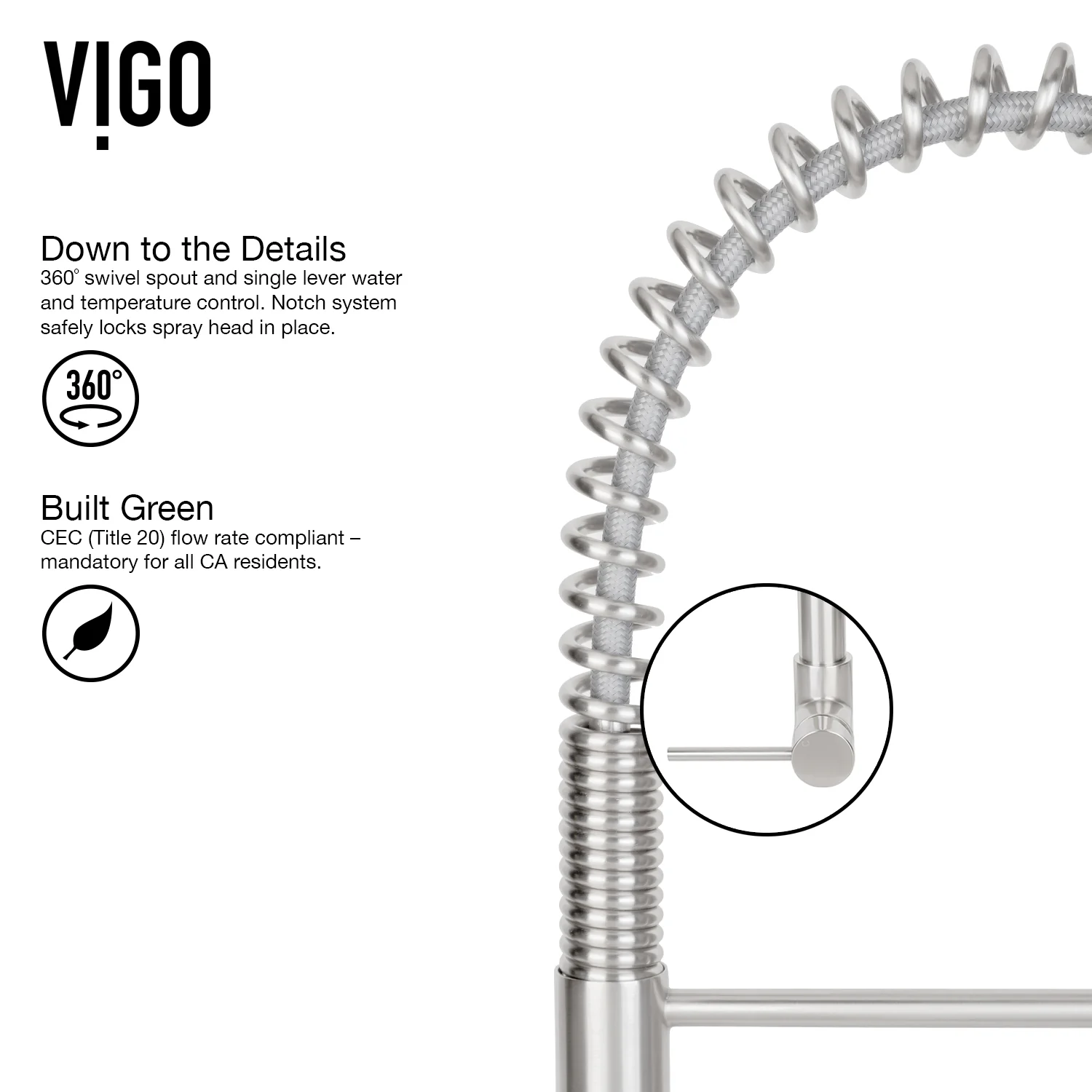 Laurelton Pull-Down Kitchen Faucet - Image 9
