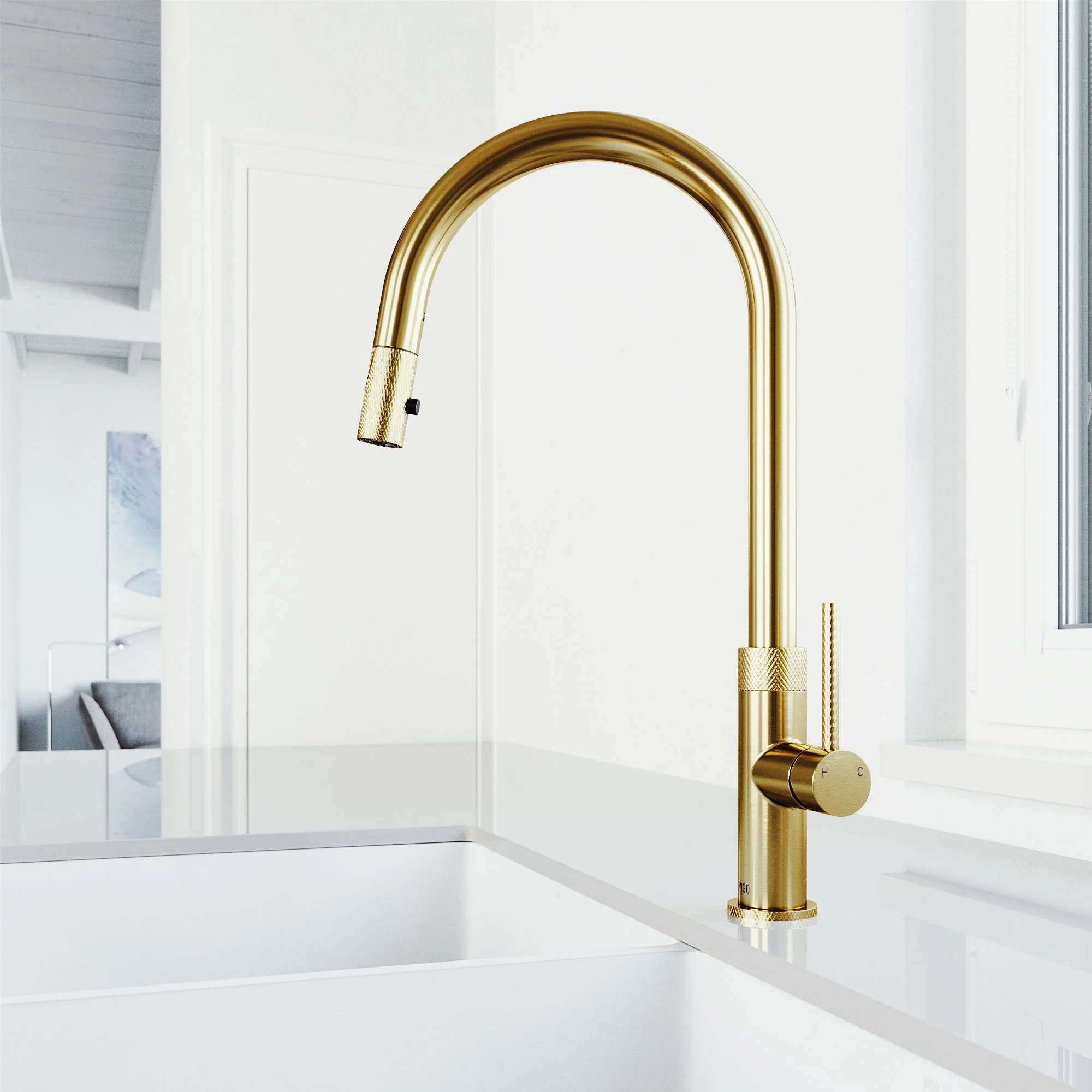 Bristol Pull-Down Spray Kitchen Faucet - Image 20