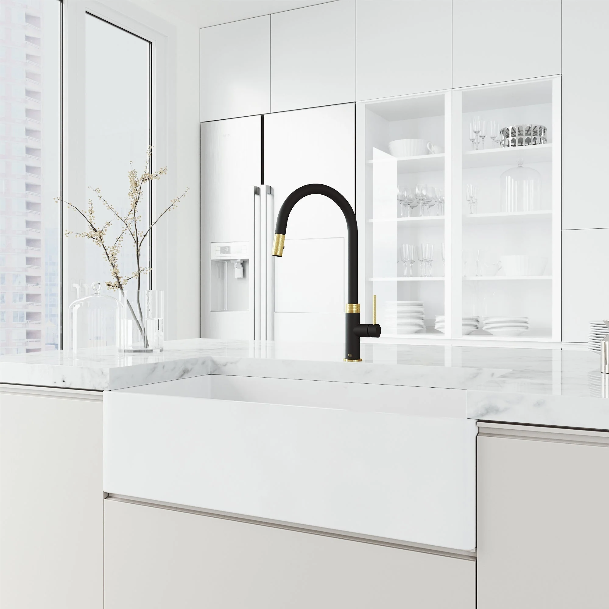 Bristol Pull-Down Spray Kitchen Faucet - Image 37