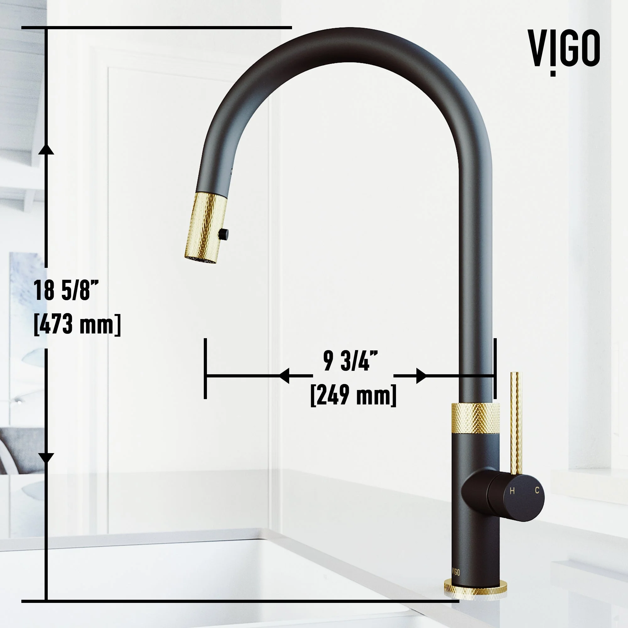Bristol Pull-Down Spray Kitchen Faucet - Image 40