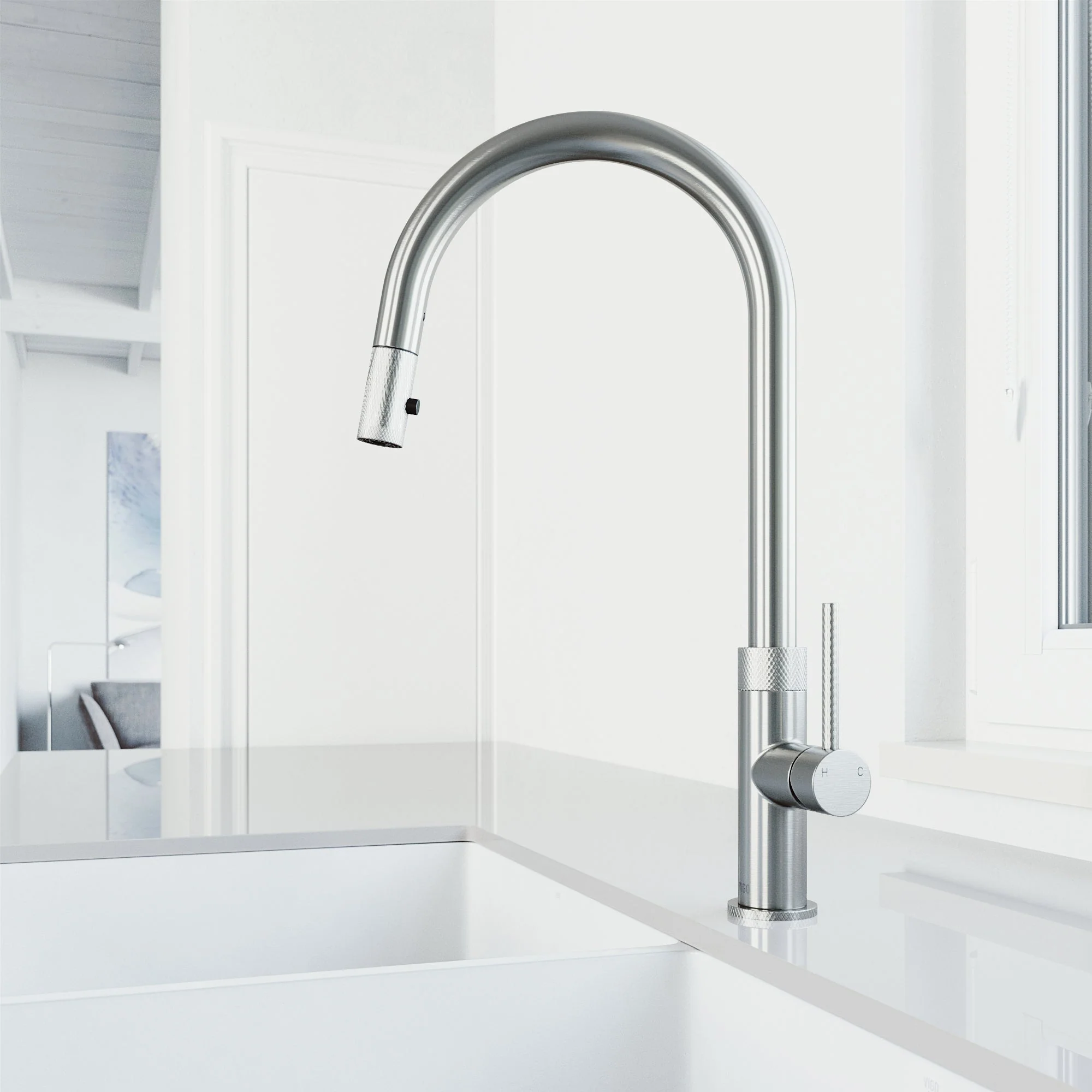 Bristol Pull-Down Spray Kitchen Faucet - Image 46