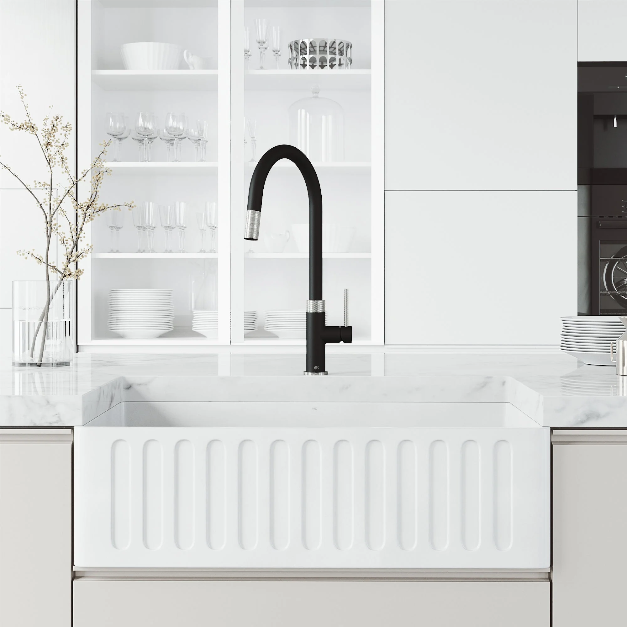 Bristol Pull-Down Spray Kitchen Faucet - Image 61