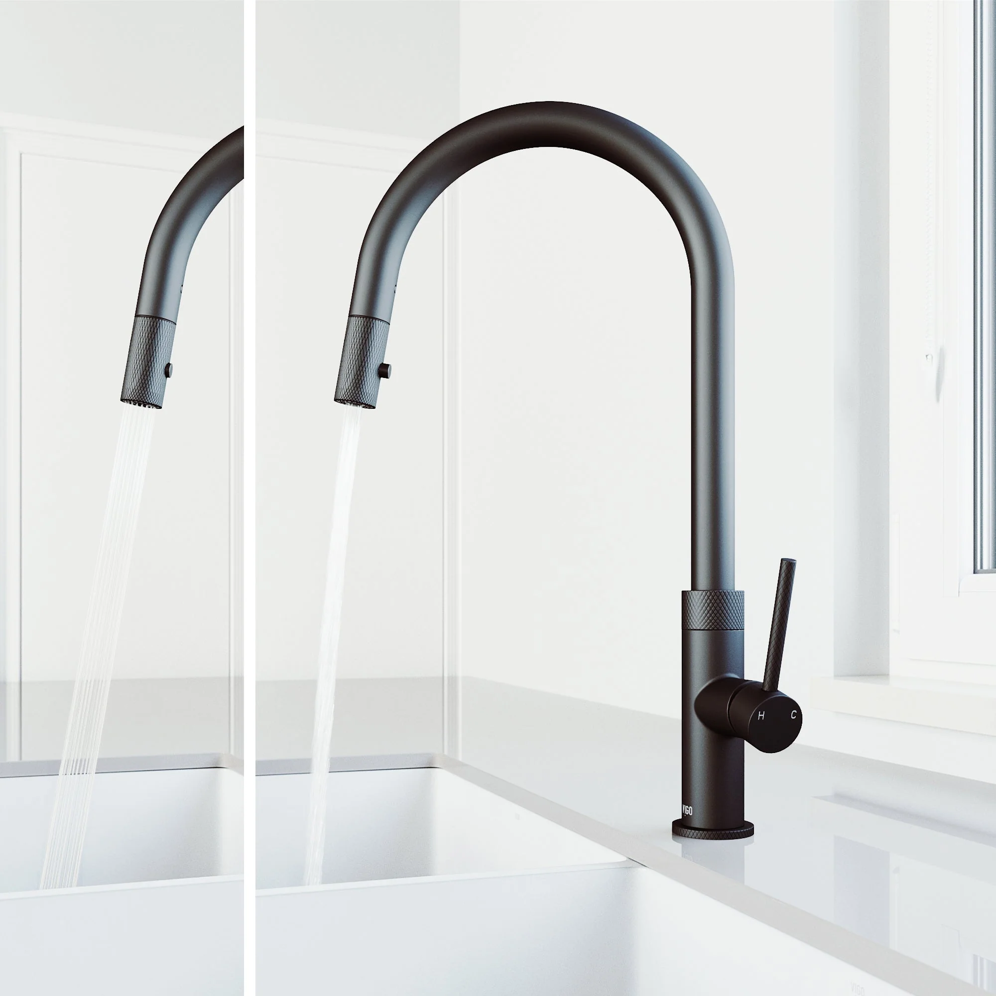 Bristol Pull-Down Spray Kitchen Faucet - Image 8