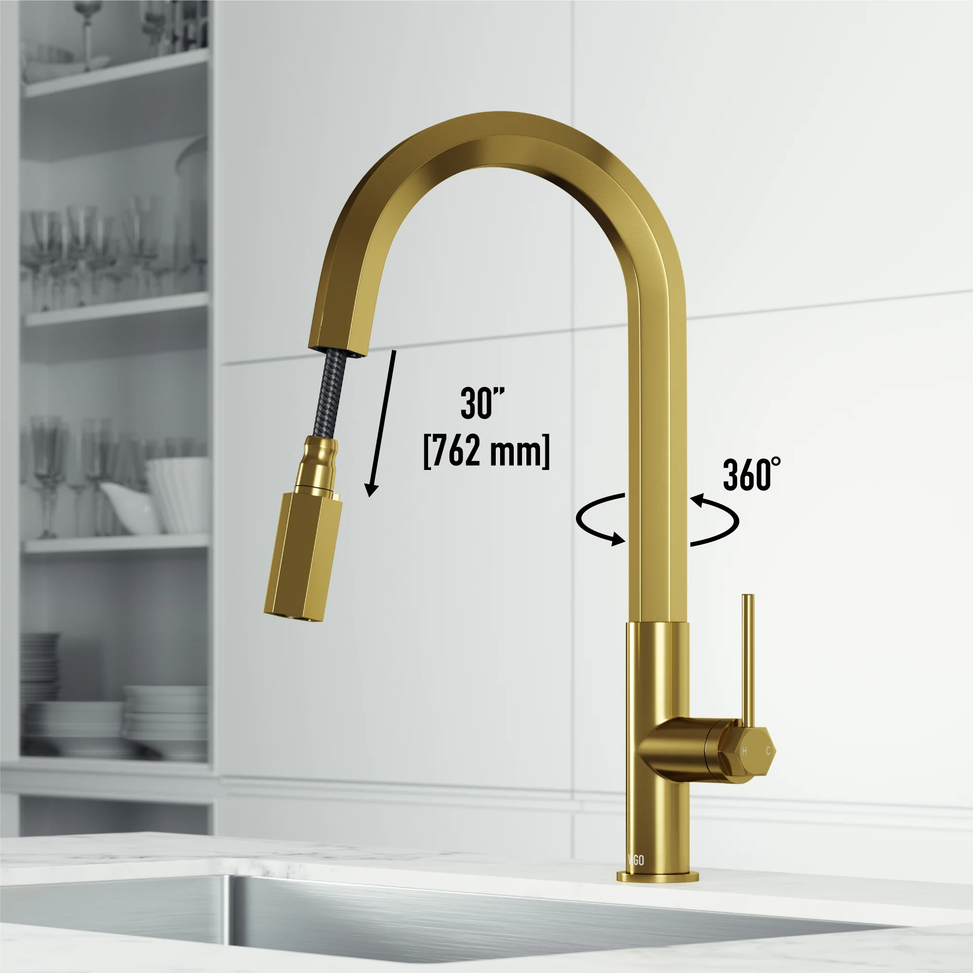 Hart Pull-Down Kitchen Faucet - Image 21