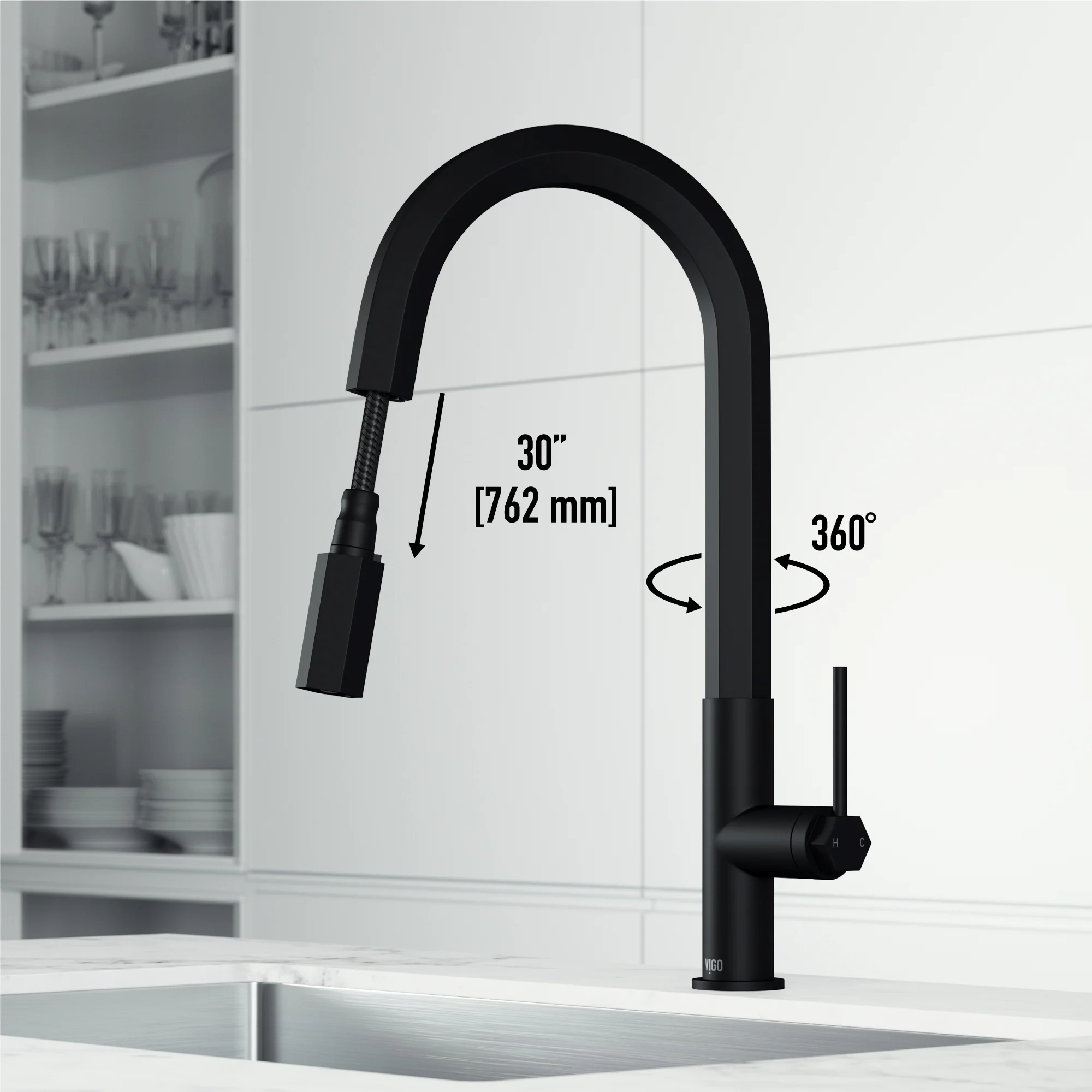 Hart Pull-Down Kitchen Faucet - Image 8