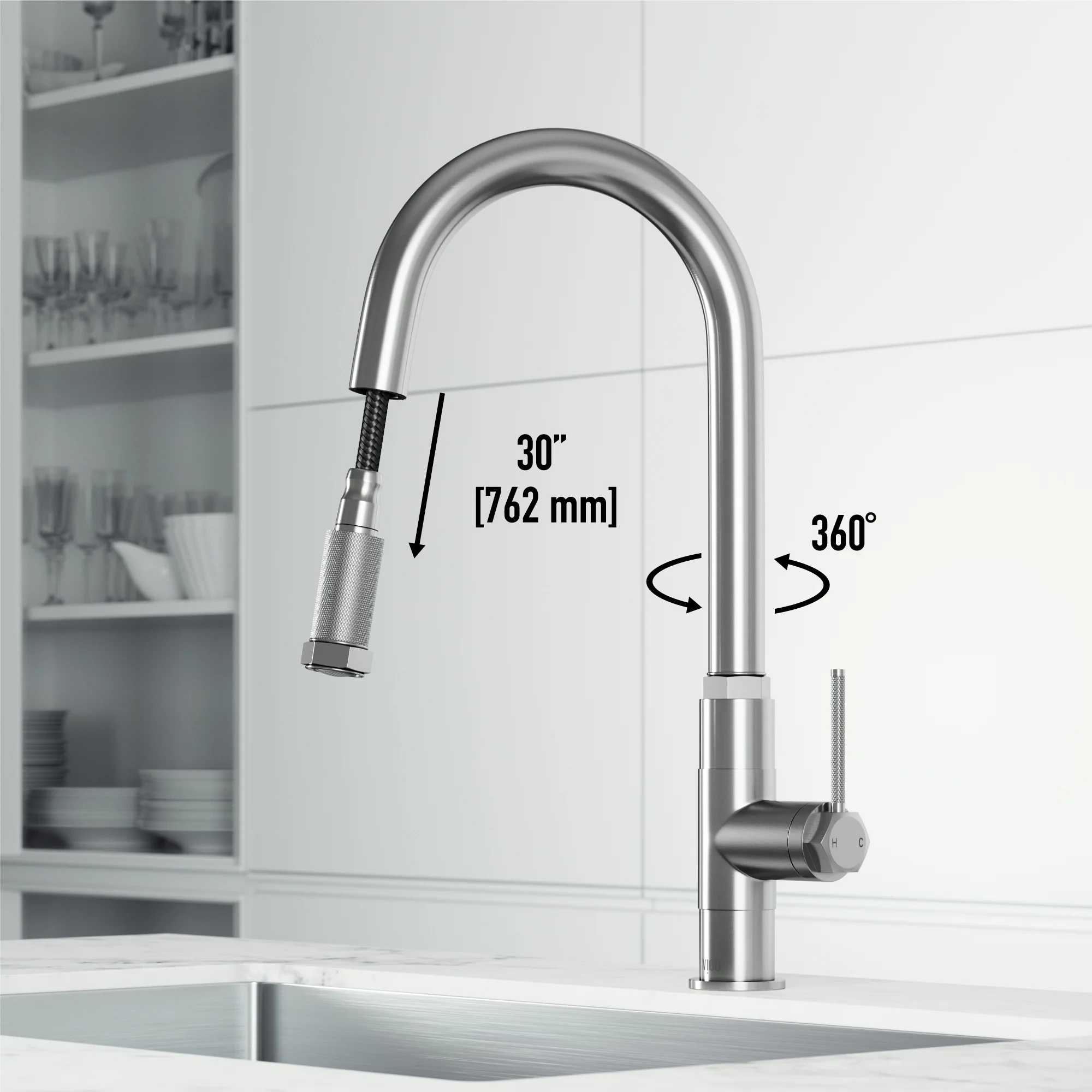 Hart Pull-Down Kitchen Faucet - Image 34