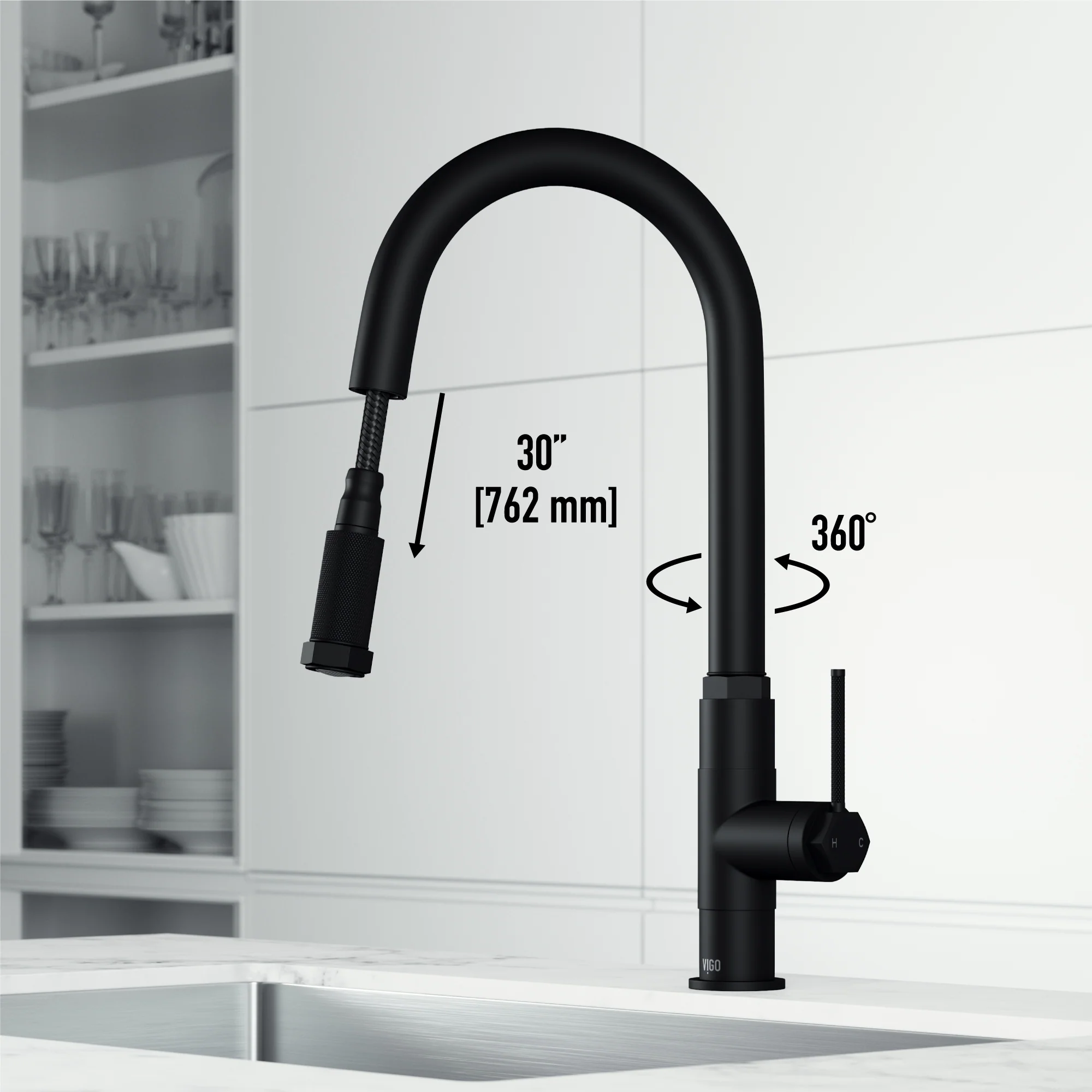 Hart Pull-Down Kitchen Faucet - Image 8