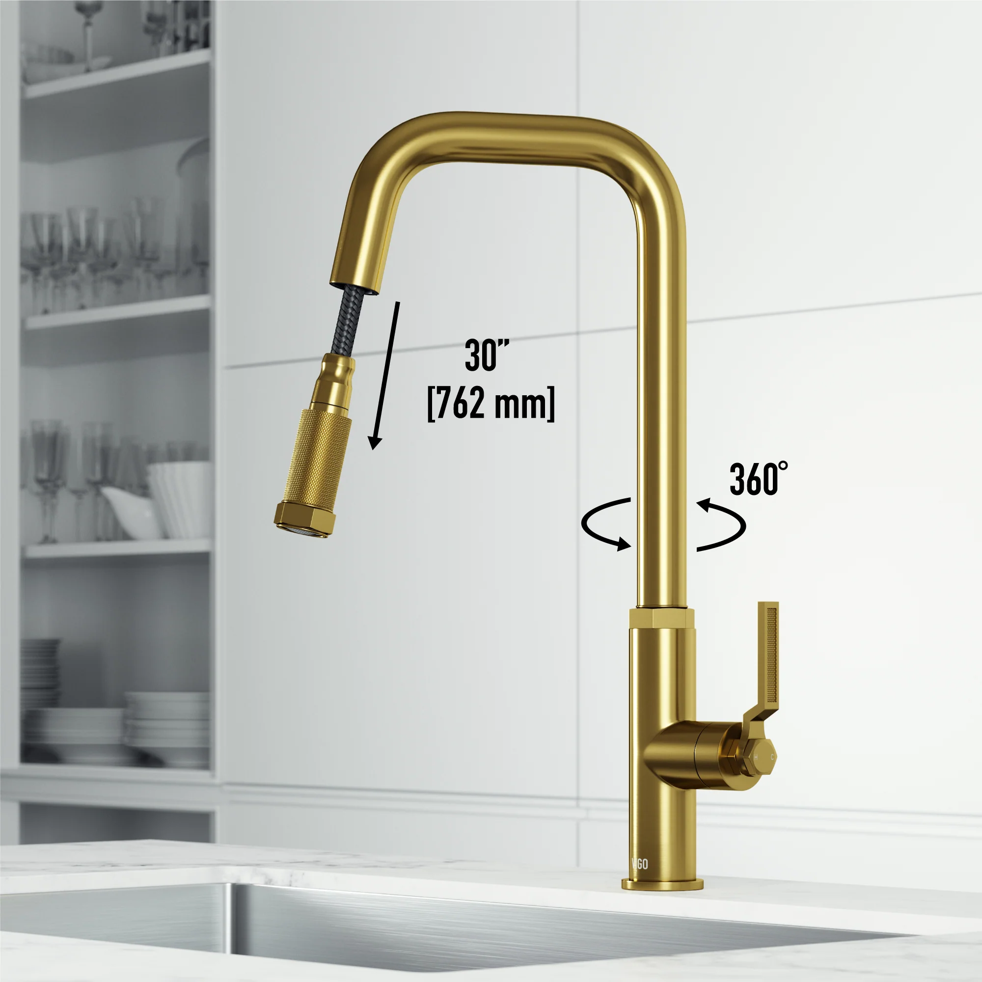 Hart Pull-Down Kitchen Faucet - Image 21