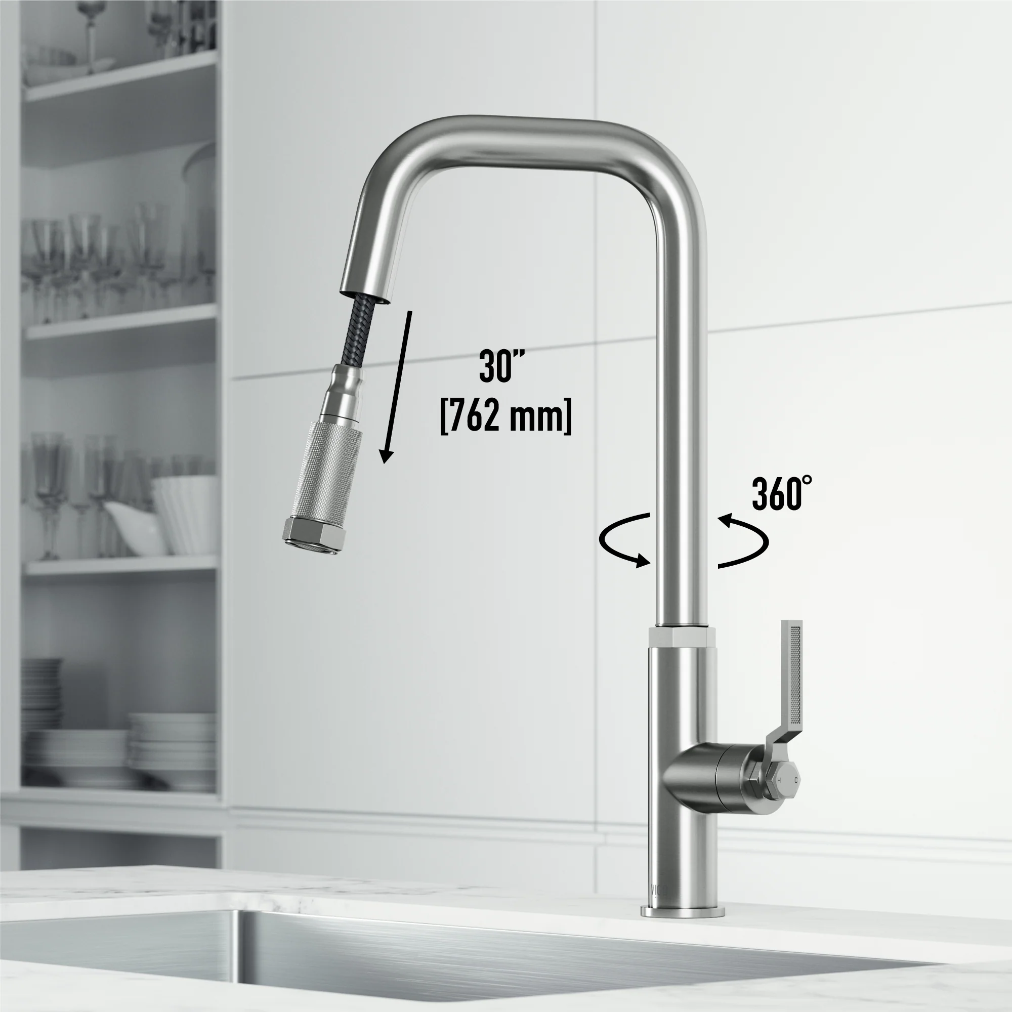 Hart Pull-Down Kitchen Faucet - Image 36