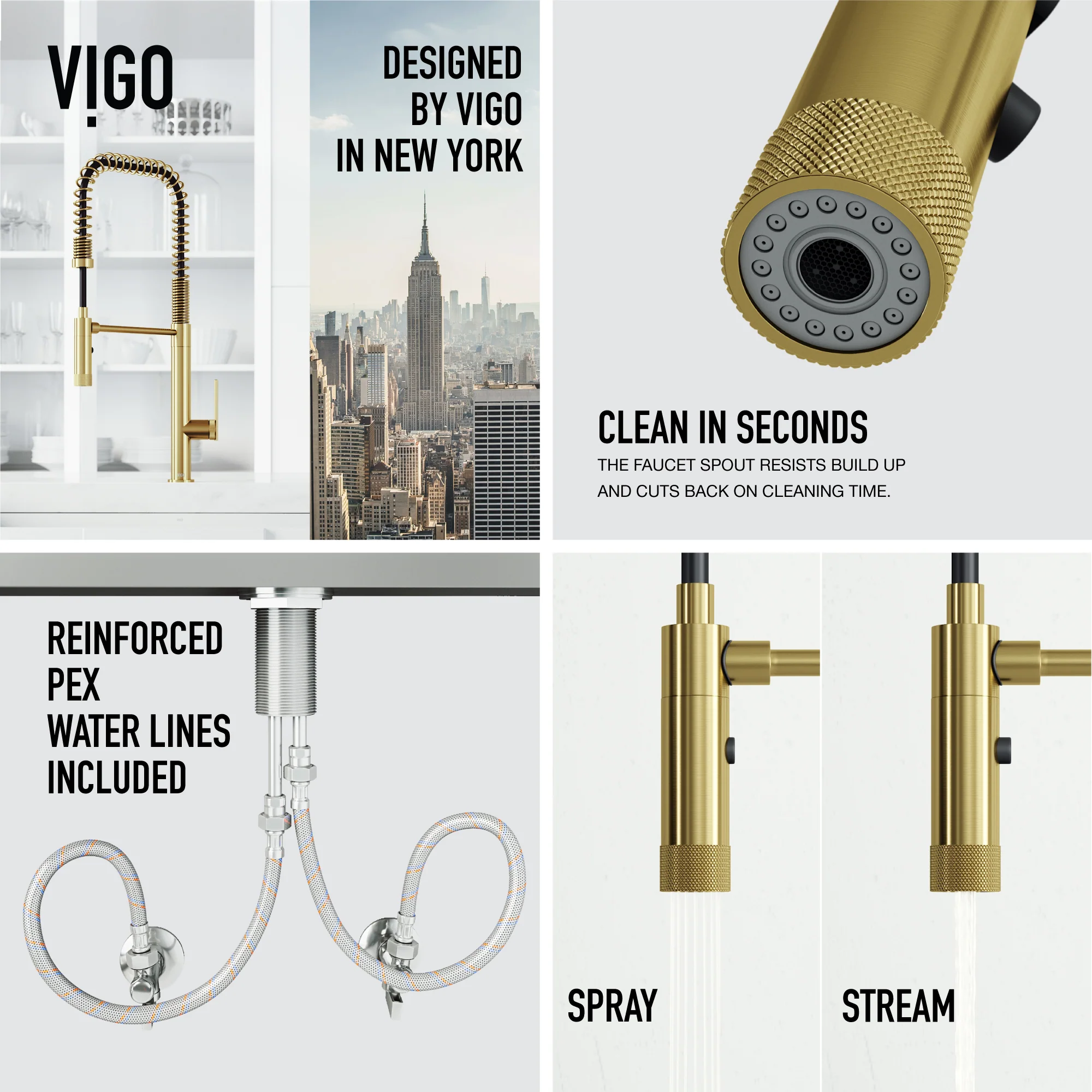 Sterling Pull-Down Kitchen Faucet - Image 23