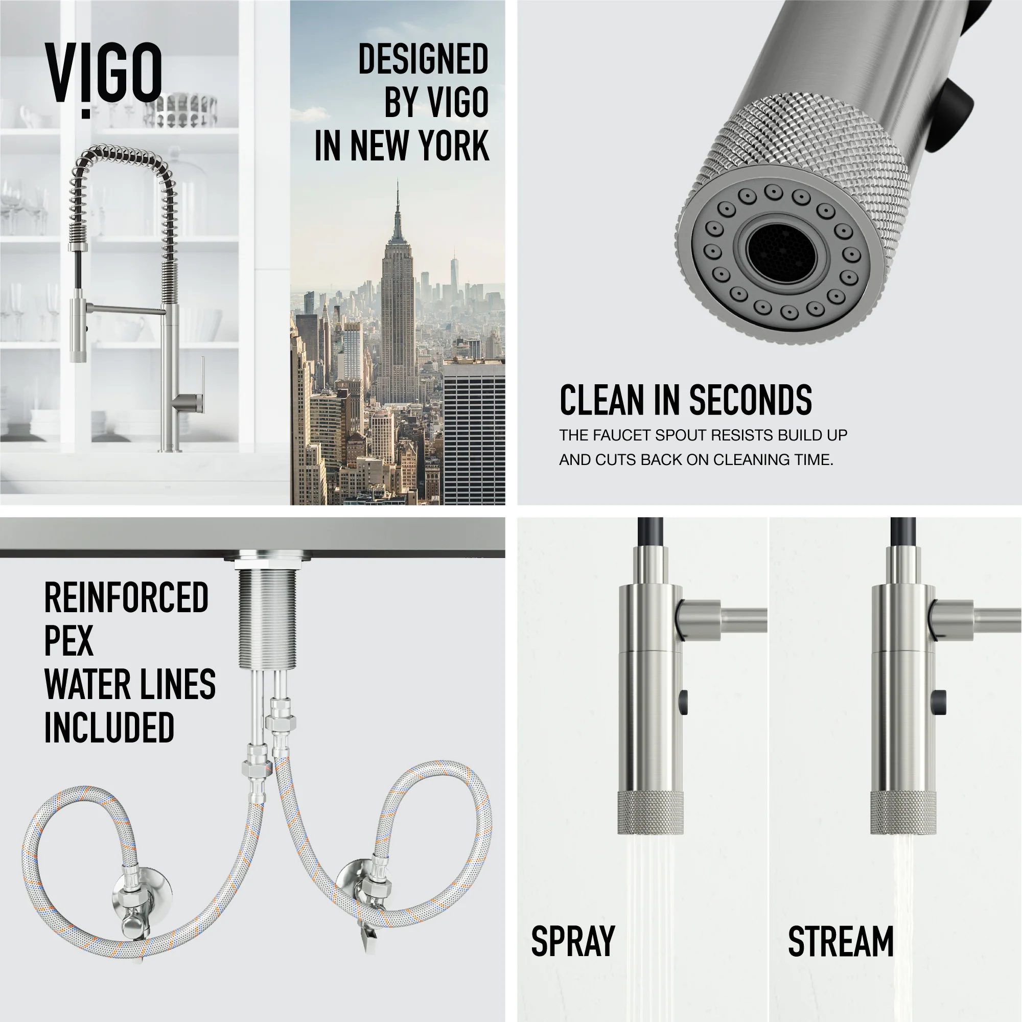 Sterling Pull-Down Kitchen Faucet - Image 36