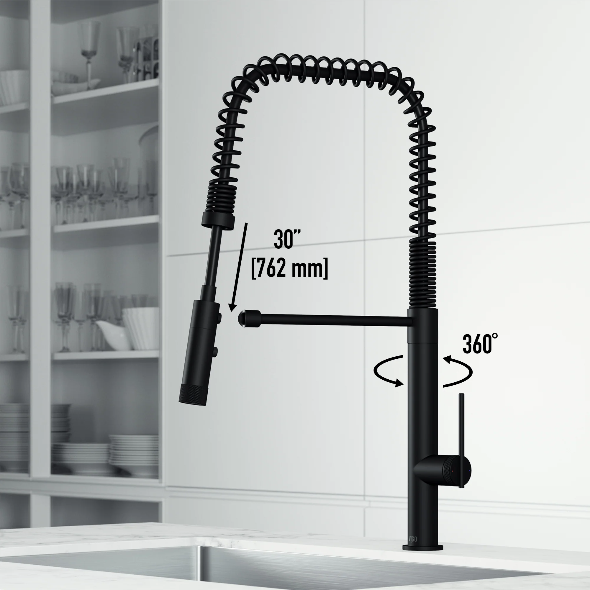 Sterling Pull-Down Kitchen Faucet - Image 8