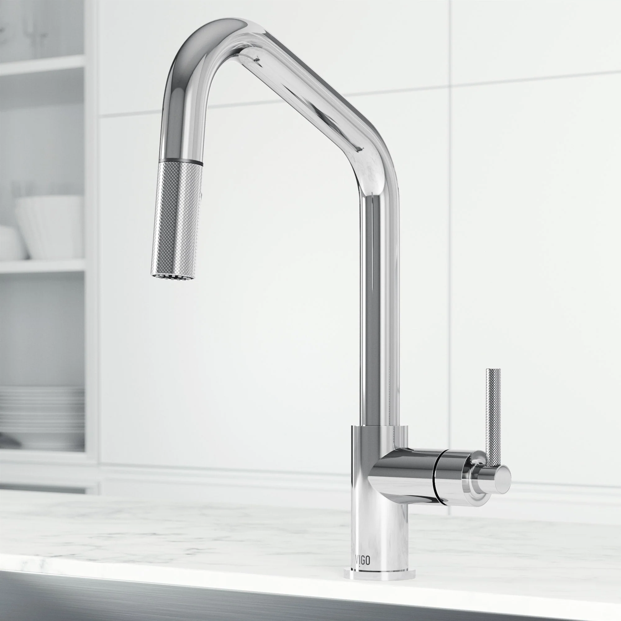 Utopia Pull-Down Spray Kitchen Faucet - Image 2