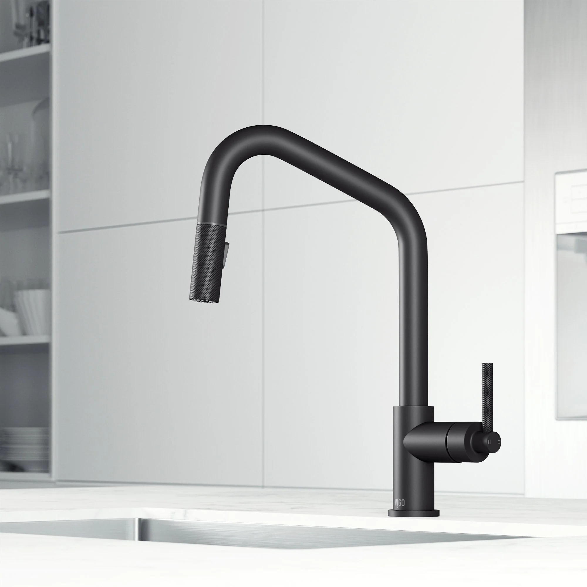Utopia Pull-Down Spray Kitchen Faucet - Image 21