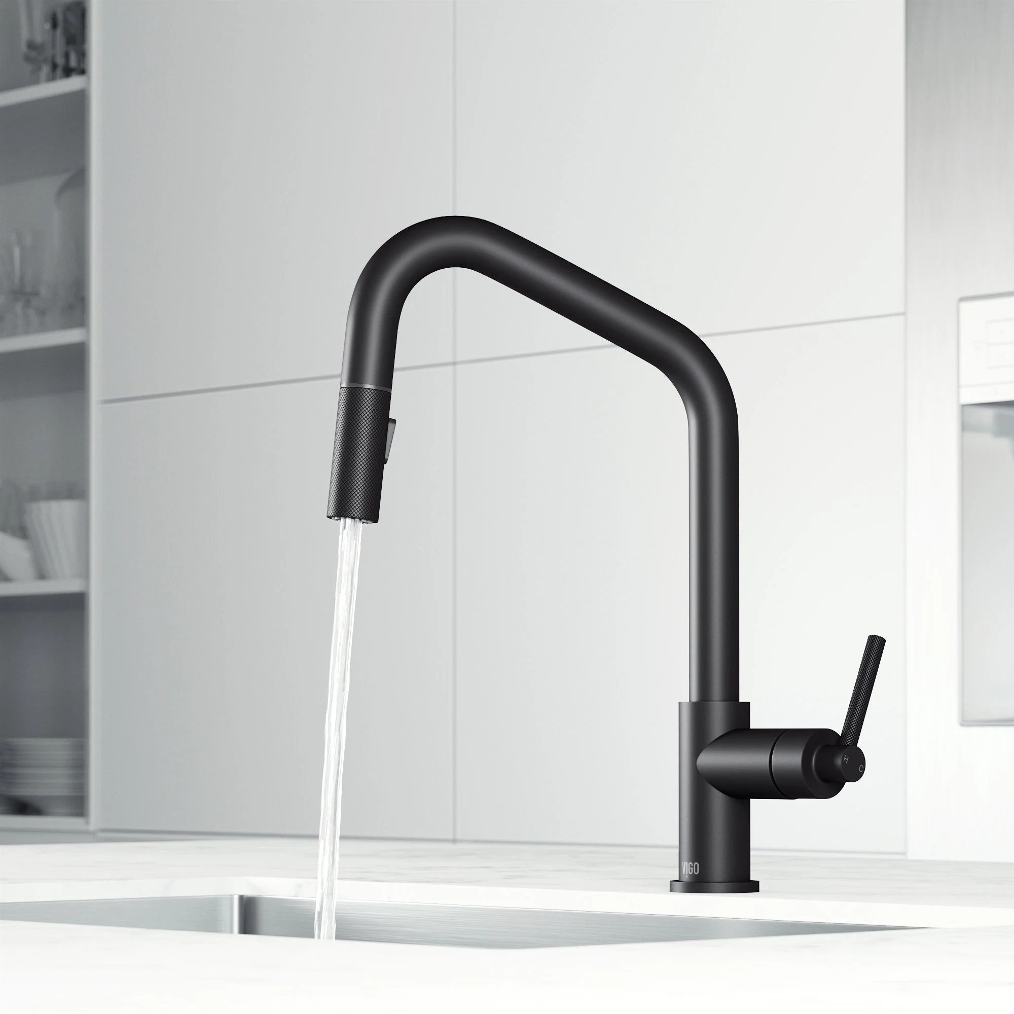 Utopia Pull-Down Spray Kitchen Faucet - Image 23