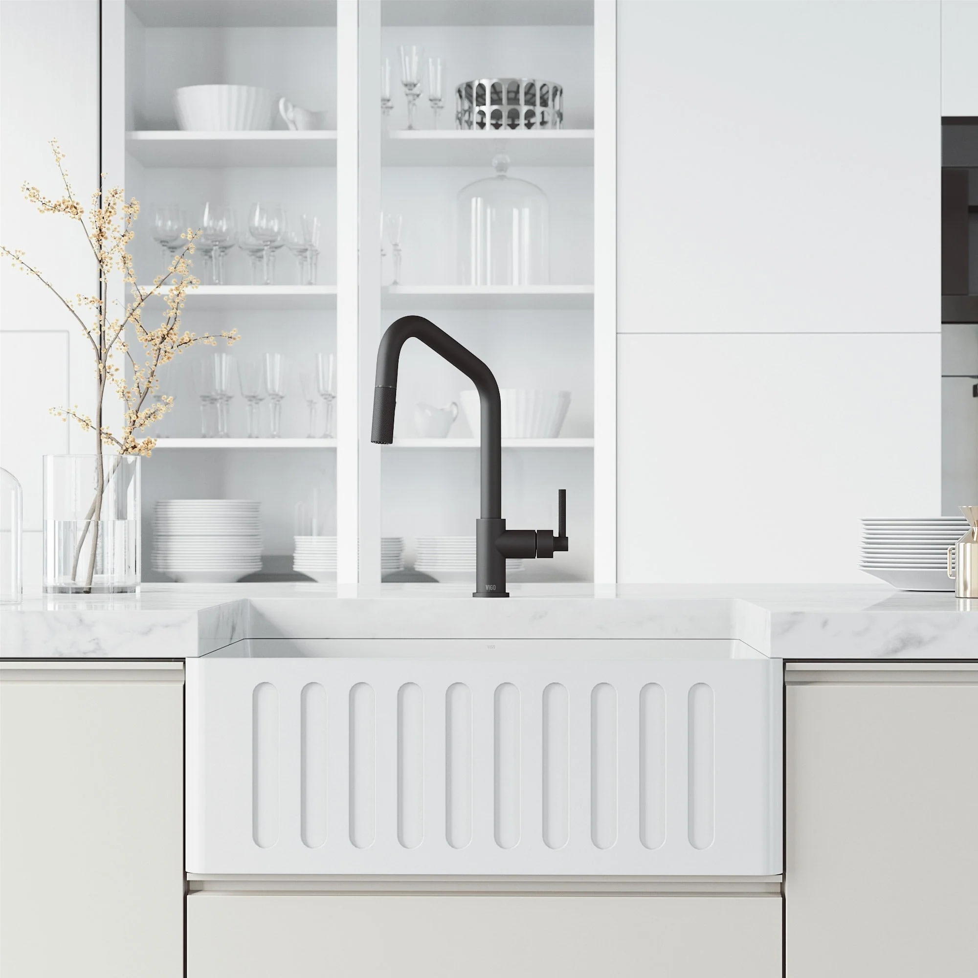 Utopia Pull-Down Spray Kitchen Faucet - Image 27