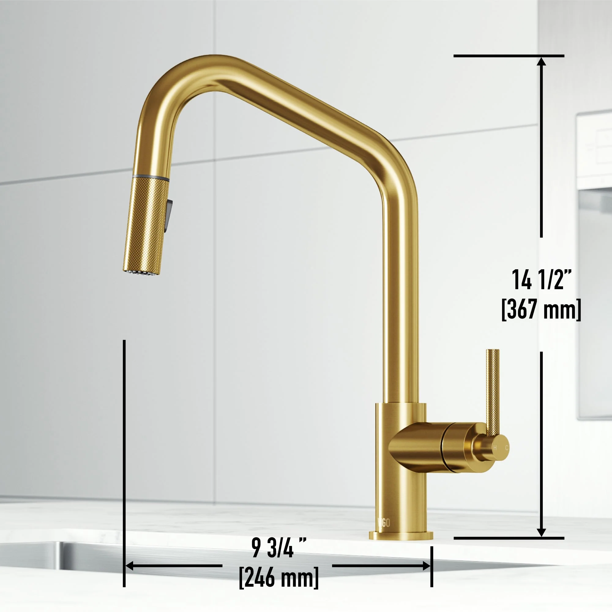 Utopia Pull-Down Spray Kitchen Faucet - Image 39