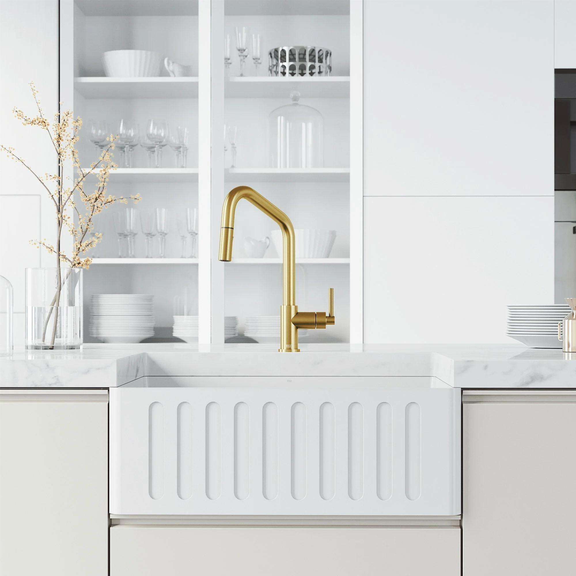 Utopia Pull-Down Spray Kitchen Faucet - Image 41