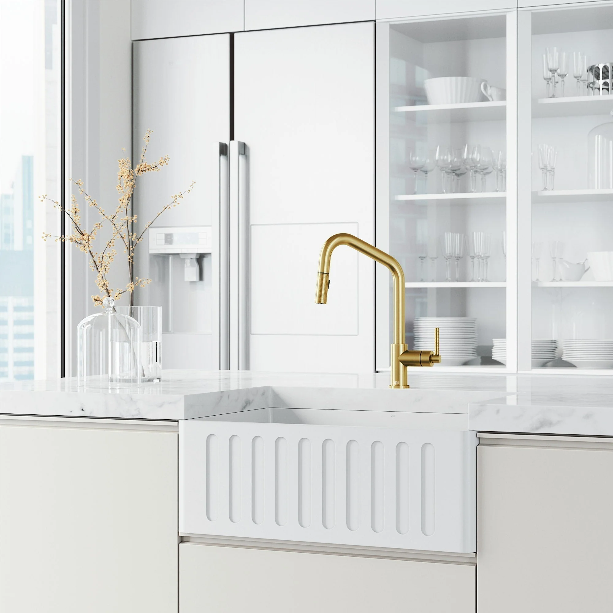 Utopia Pull-Down Spray Kitchen Faucet - Image 43