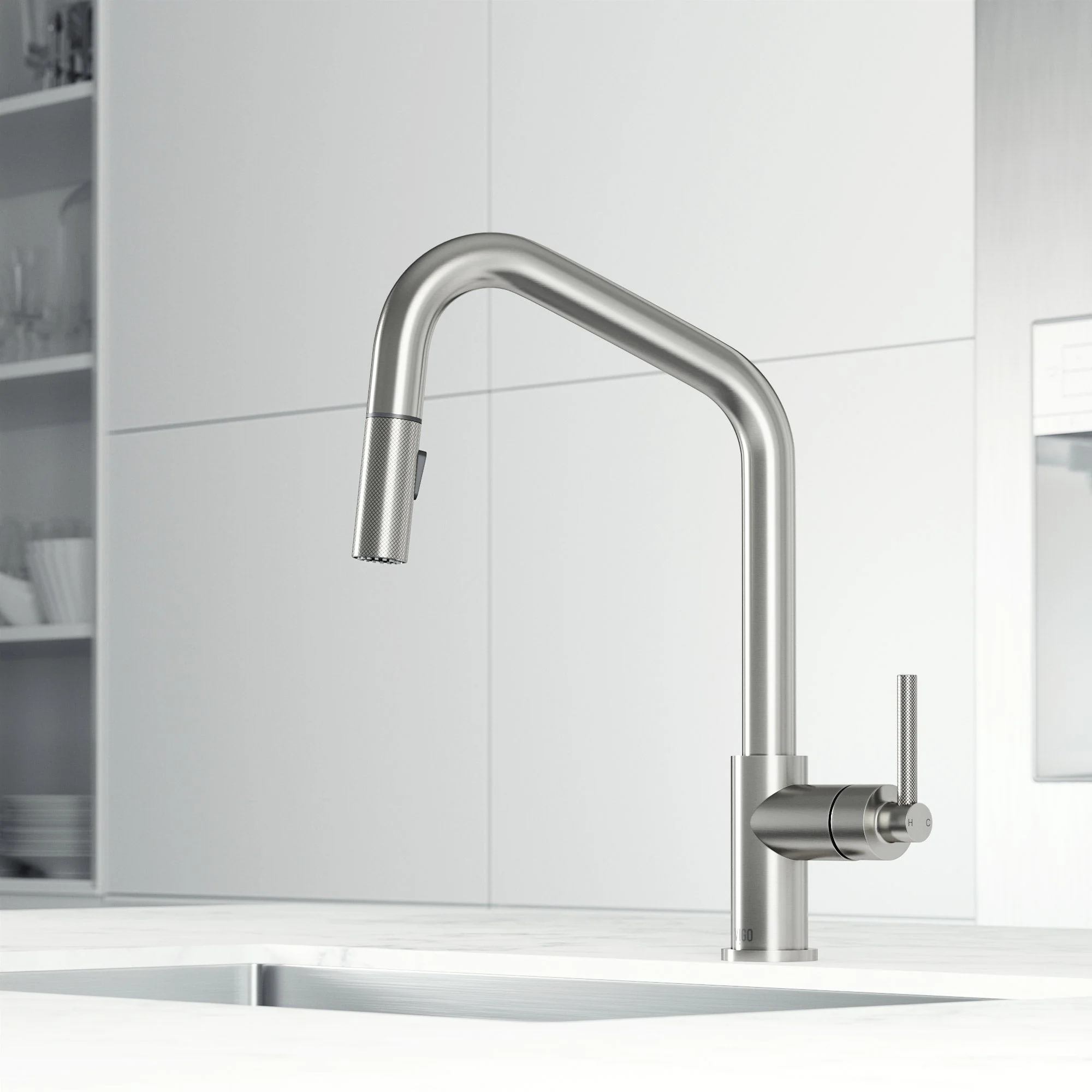 Utopia Pull-Down Spray Kitchen Faucet - Image 50