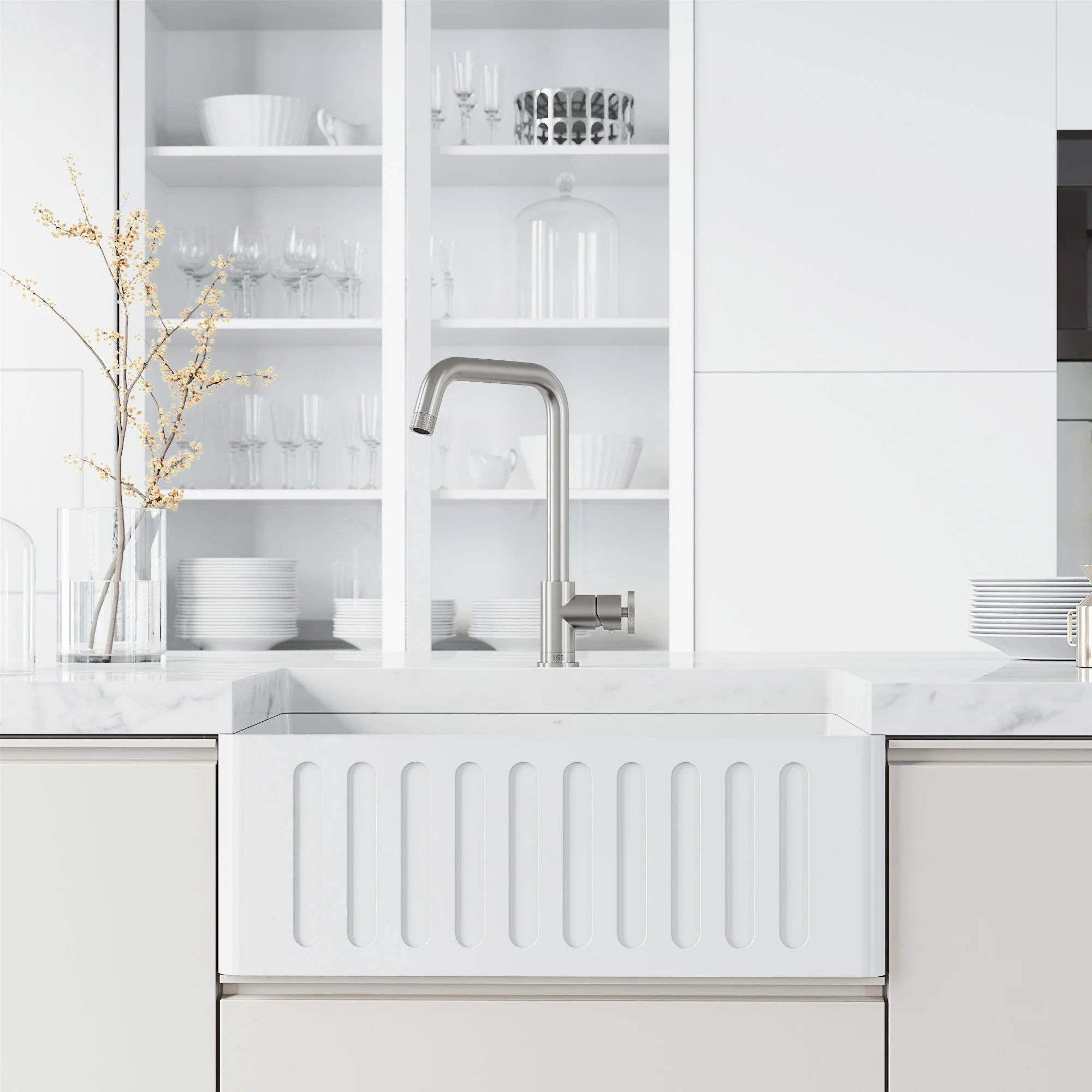 Cass Pull‑Down Bar Kitchen Faucet - Image 44