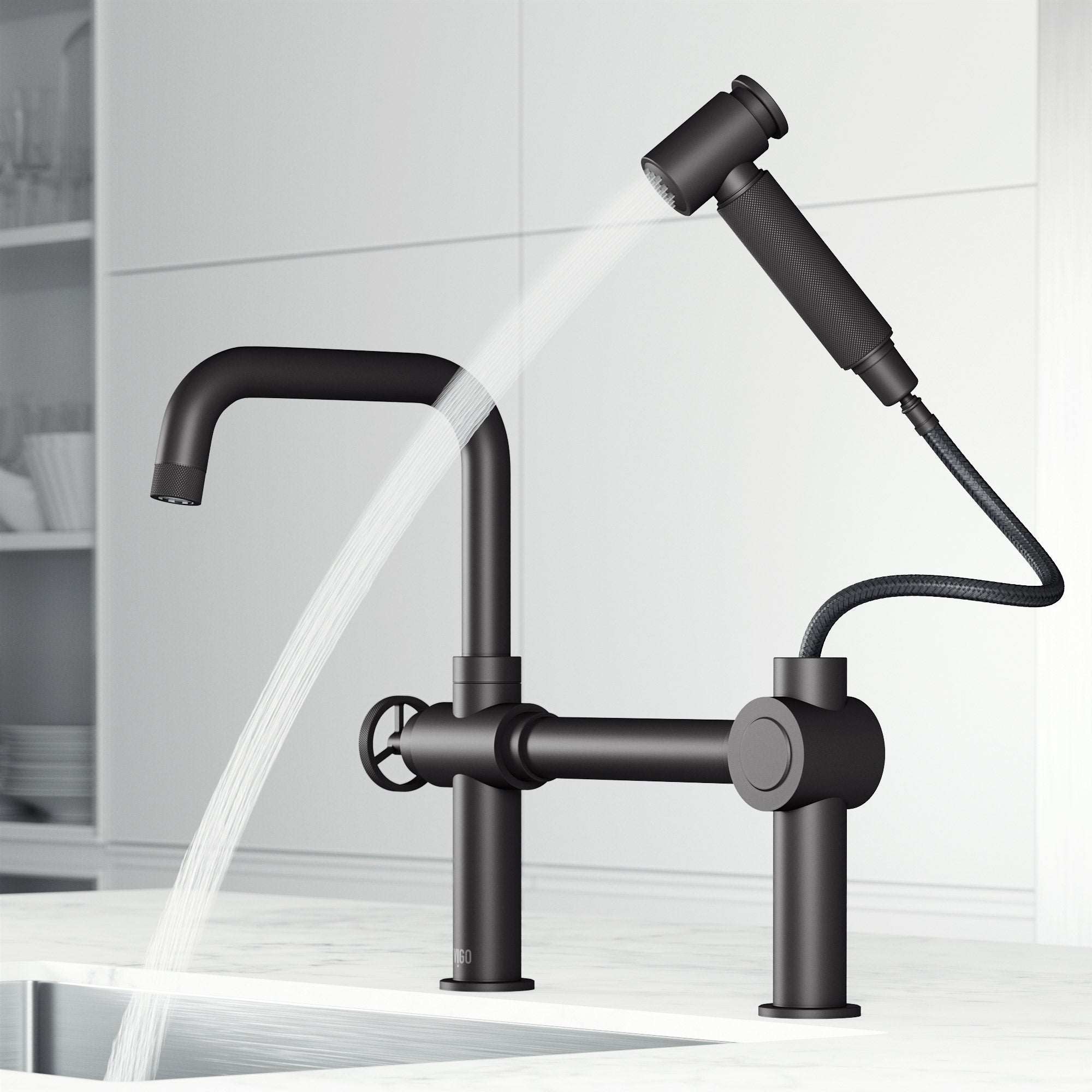 Cass Kitchen Faucet With Sprayer - Image 22