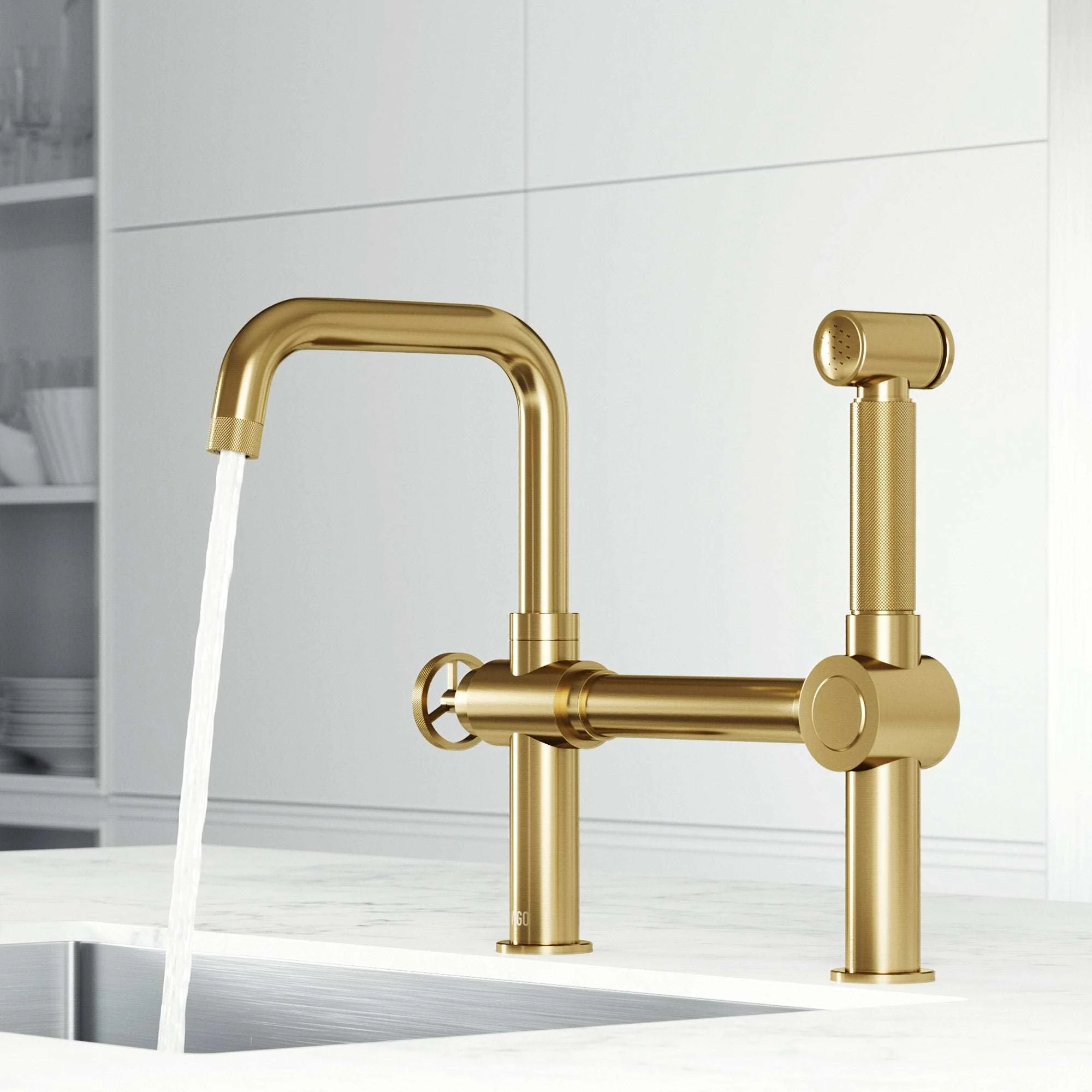 Cass Kitchen Faucet With Sprayer - Image 36