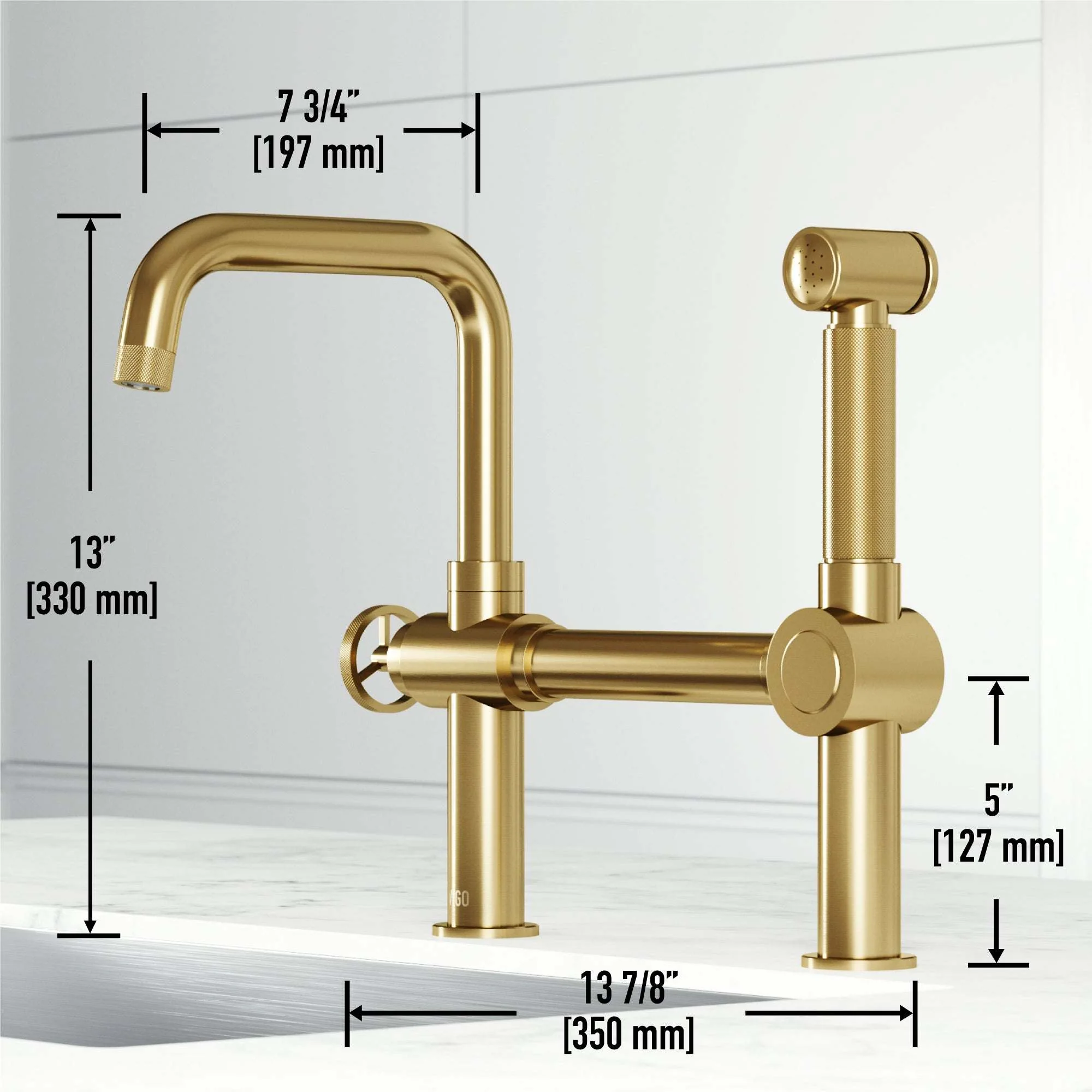 Cass Kitchen Faucet With Sprayer - Image 38