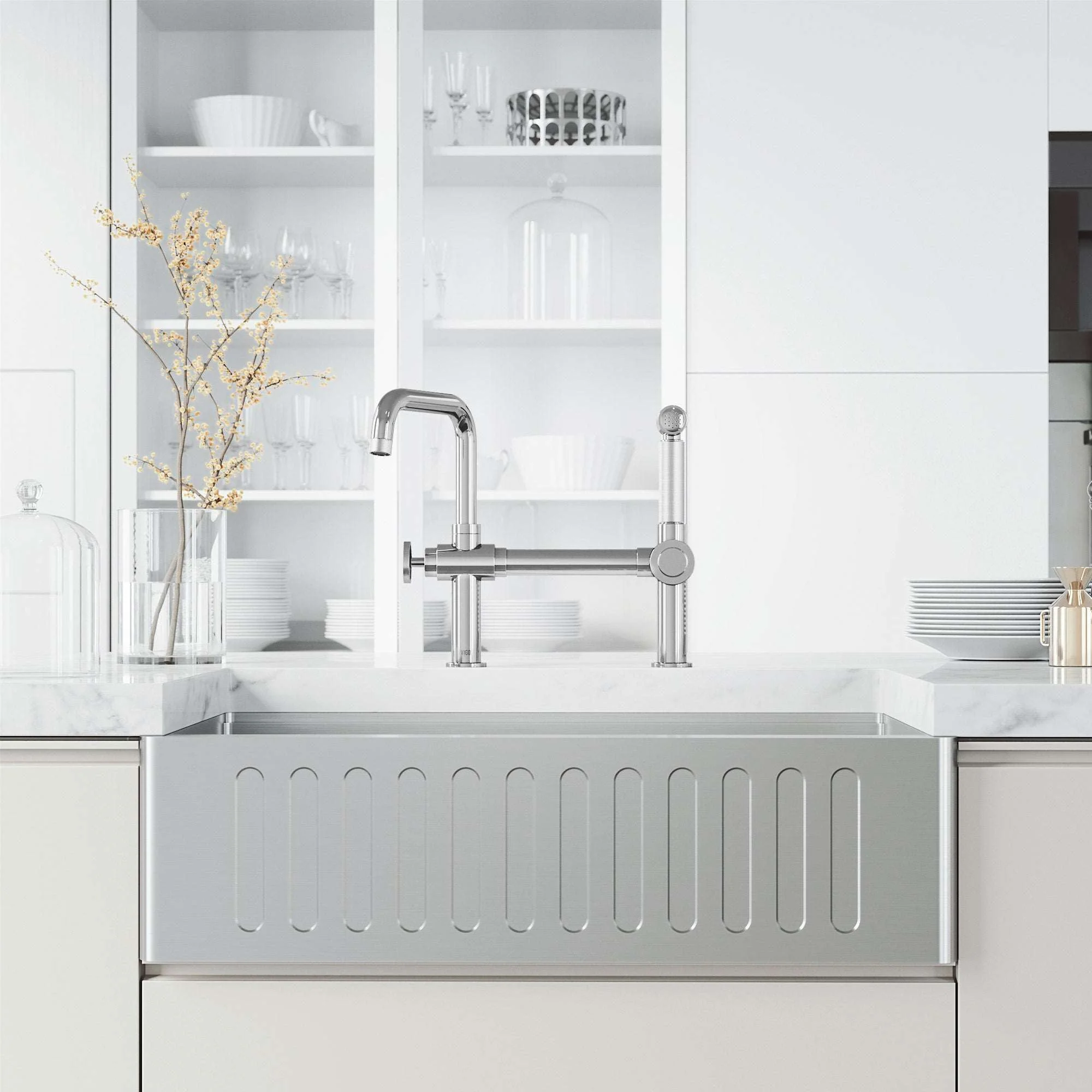 Cass Kitchen Faucet With Sprayer - Image 61