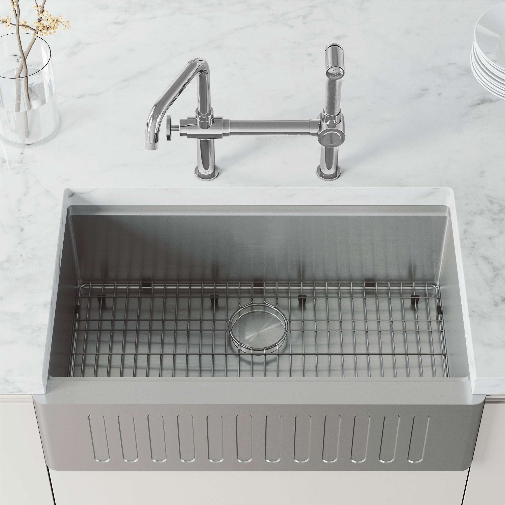 Cass Kitchen Faucet With Sprayer - Image 62