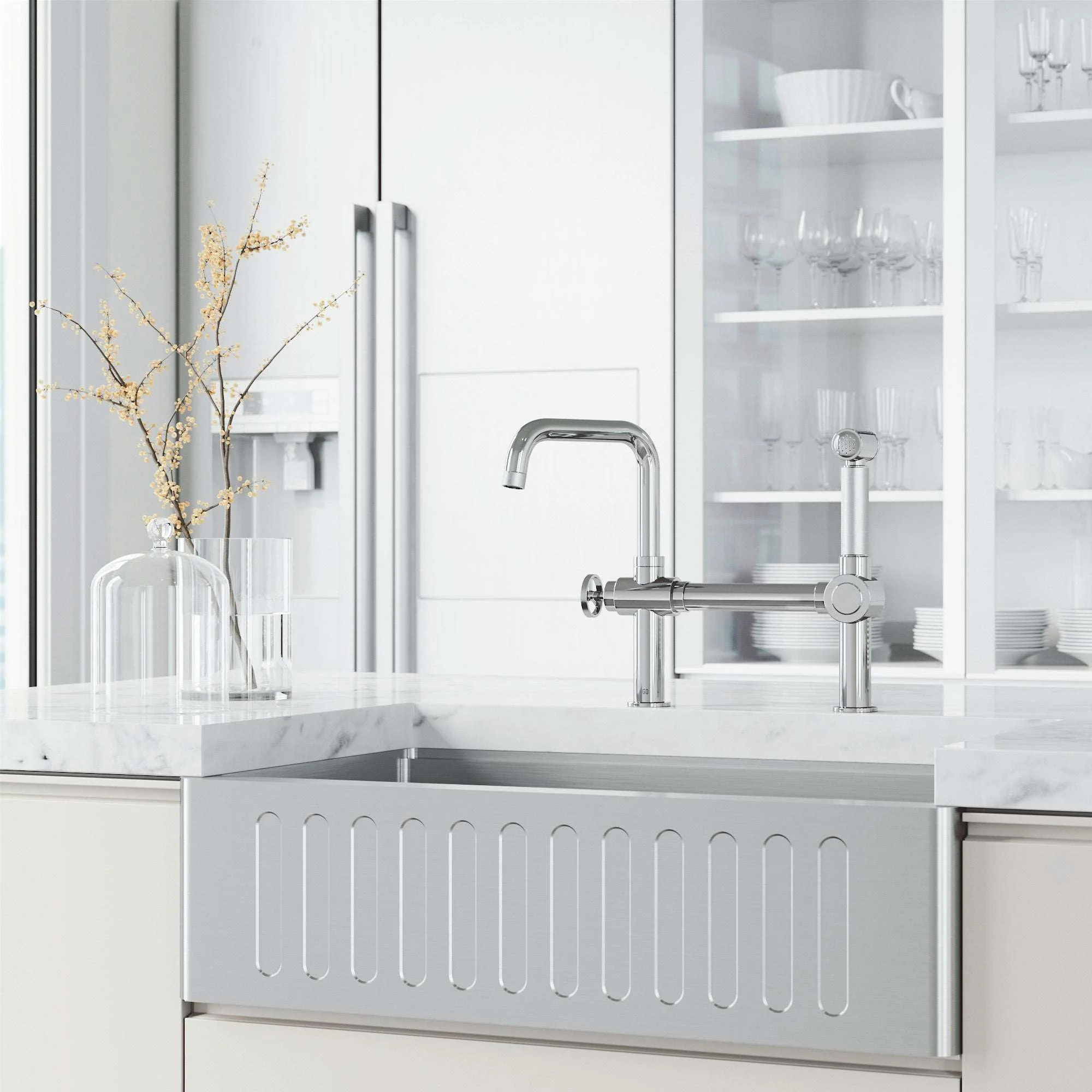 Cass Kitchen Faucet With Sprayer - Image 63