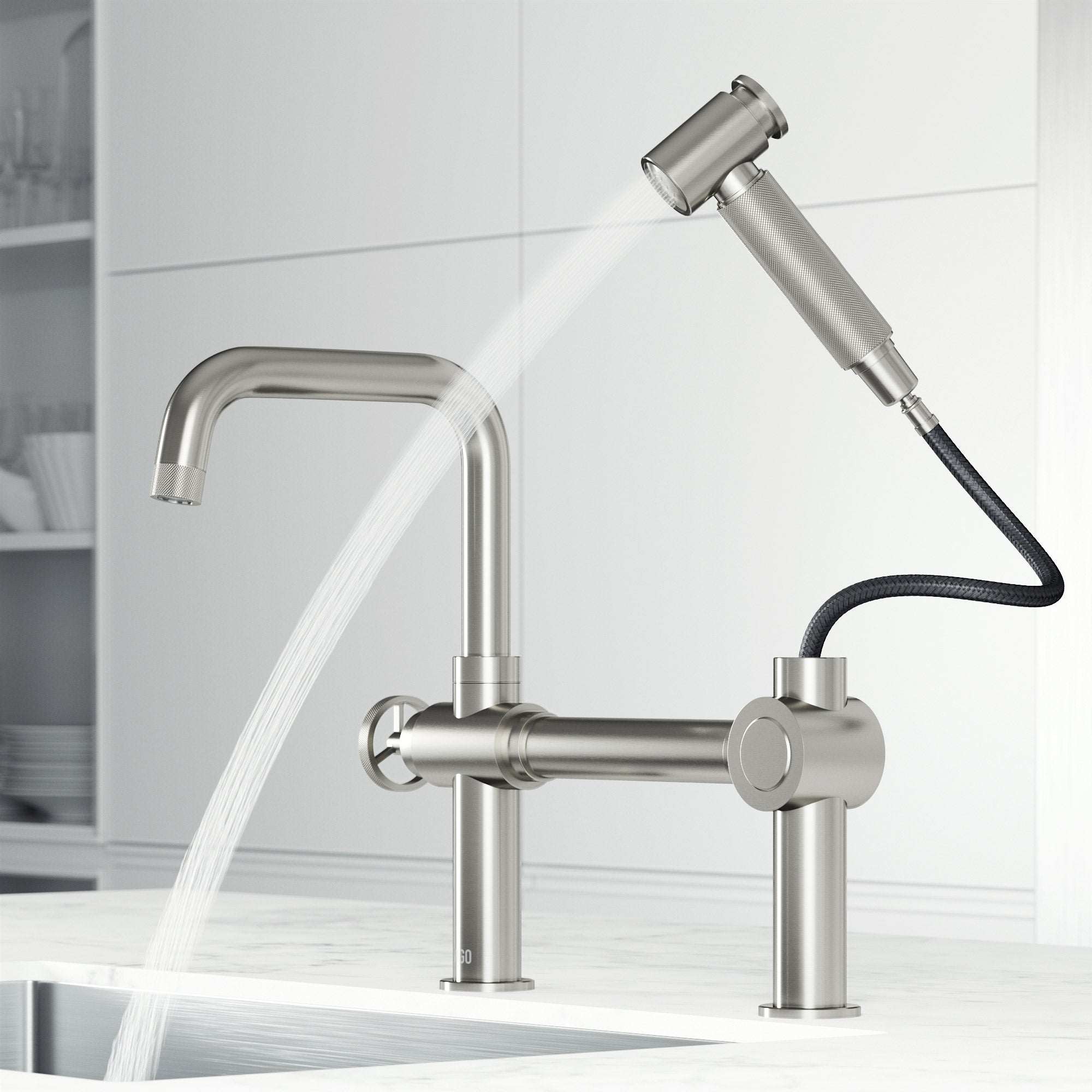 Cass Kitchen Faucet With Sprayer - Image 7