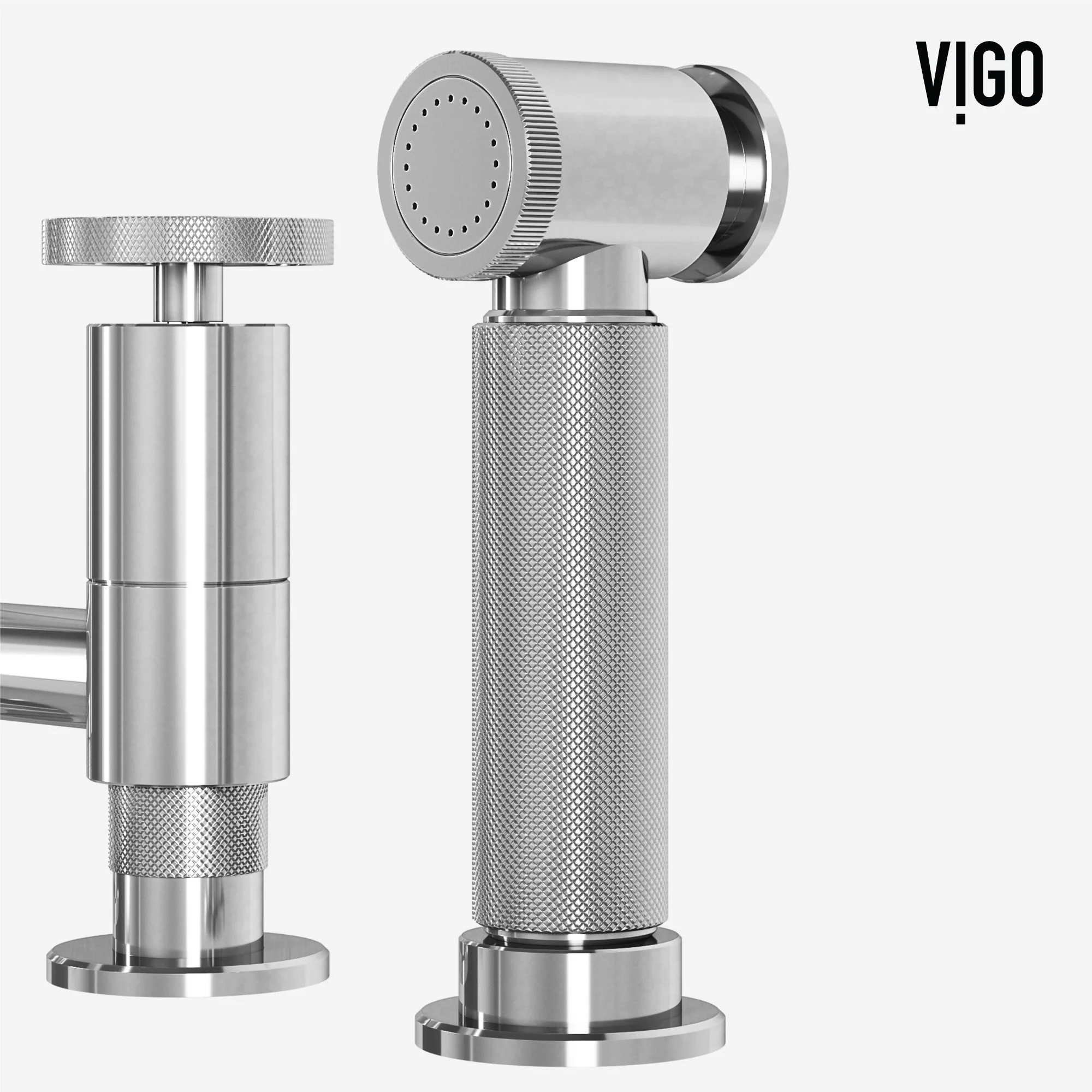 Cass Pull-Out Bridge Kitchen Faucet - Image 16