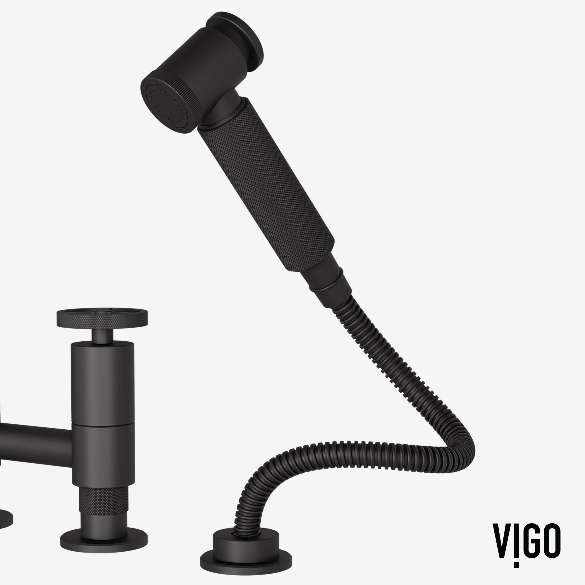 Cass Pull-Out Bridge Kitchen Faucet - Image 19