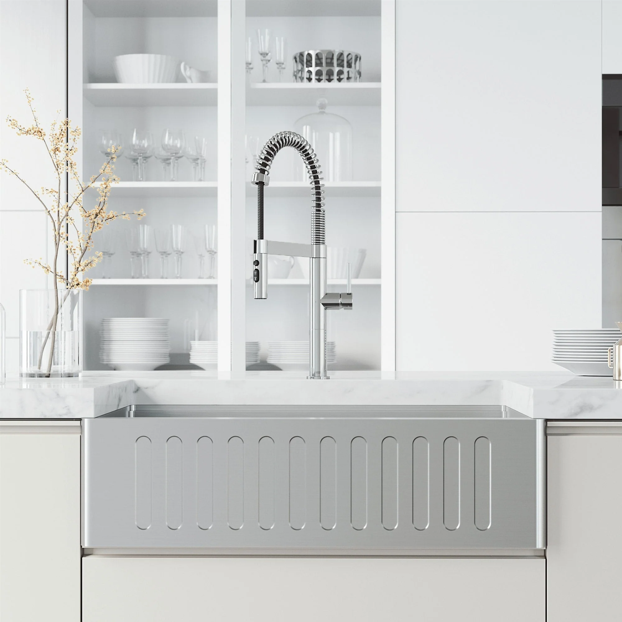 Edison Pro Pull-Down Spray Kitchen Faucet - Image 12